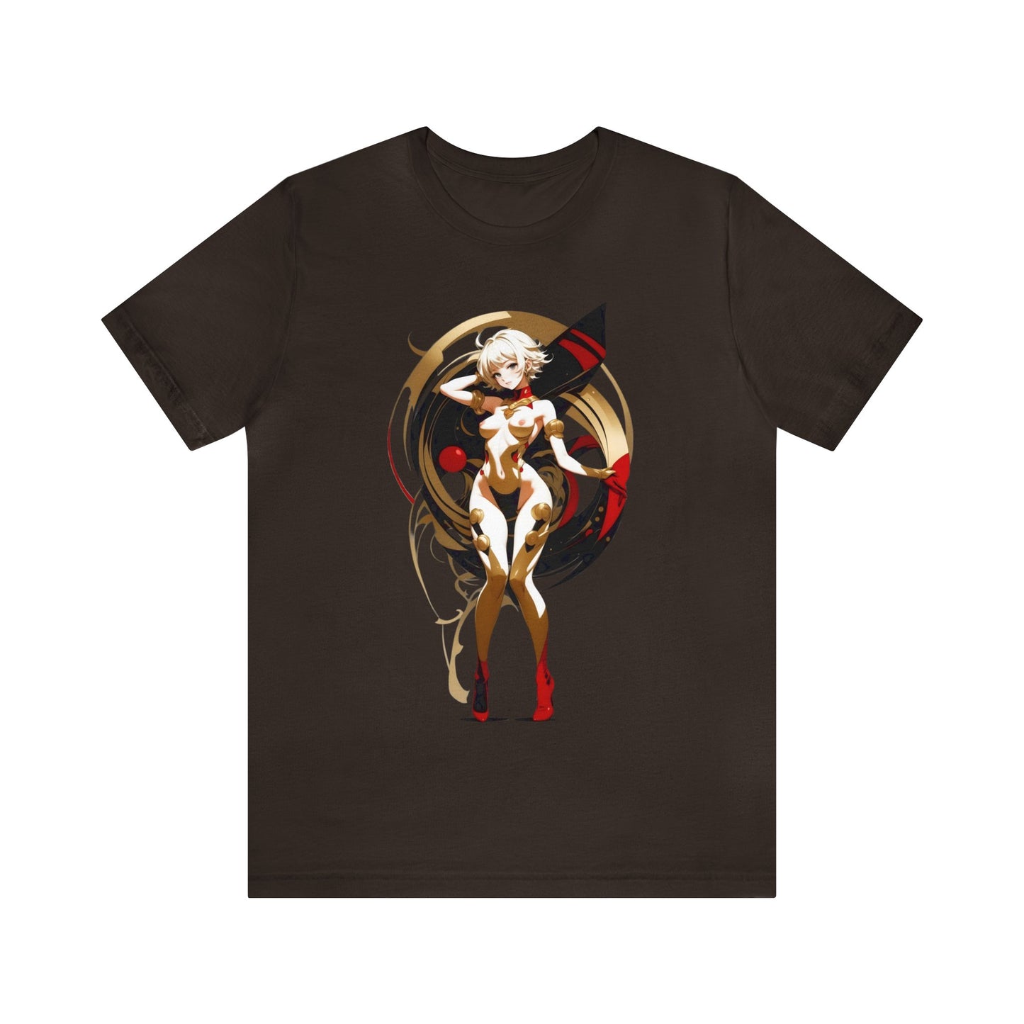 Kǎtōng Piàn - Mecha Girl Collection - Alice - Unisex Jersey Short Sleeve Tee Printify