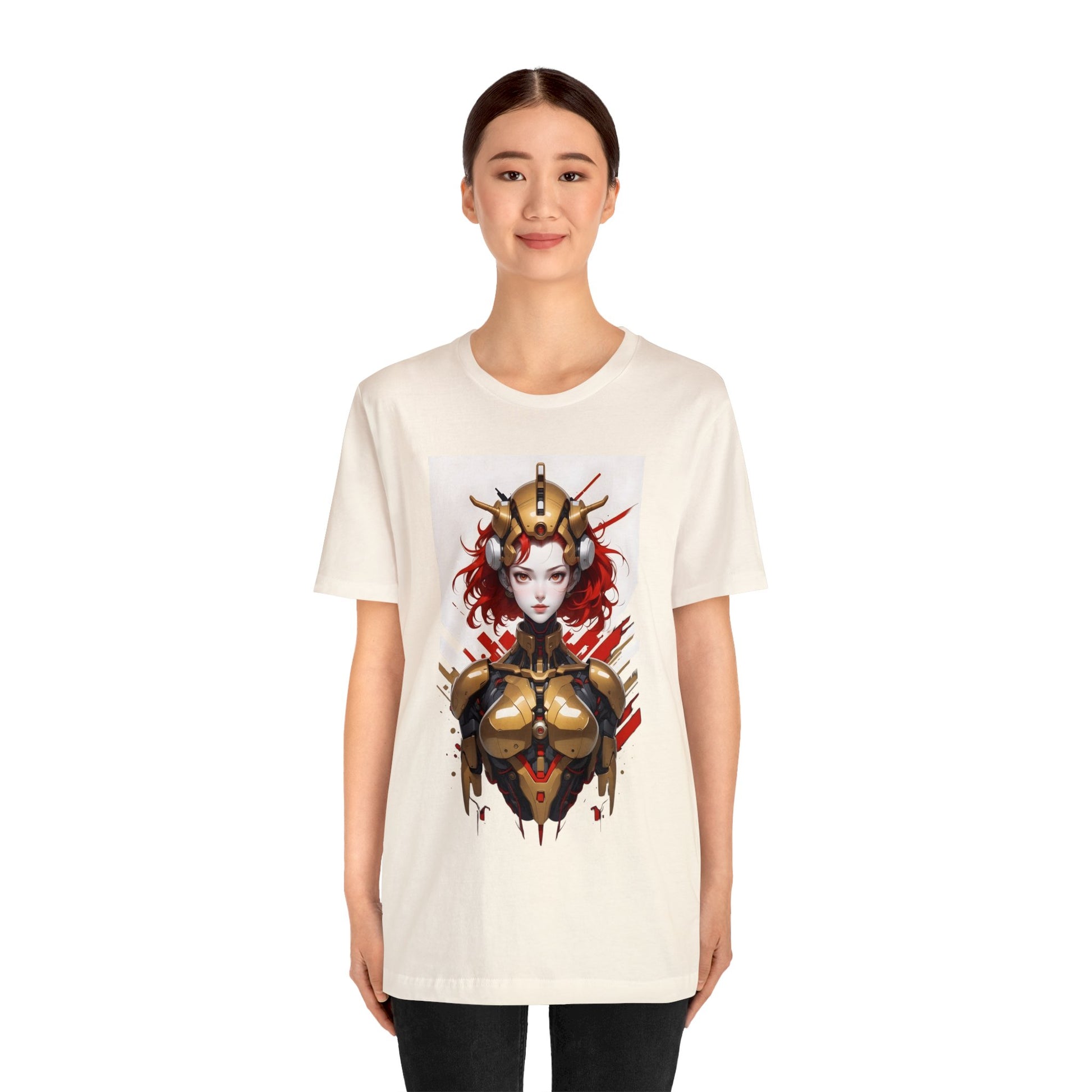 Kǎtōng Piàn - Mecha Girl Collection - Maya - Unisex Jersey Short Sleeve Tee Printify