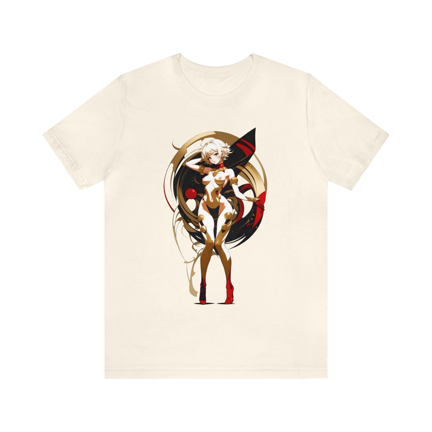 Kǎtōng Piàn - Mecha Girl Collection - Alice - Unisex Jersey Short Sleeve Tee Printify