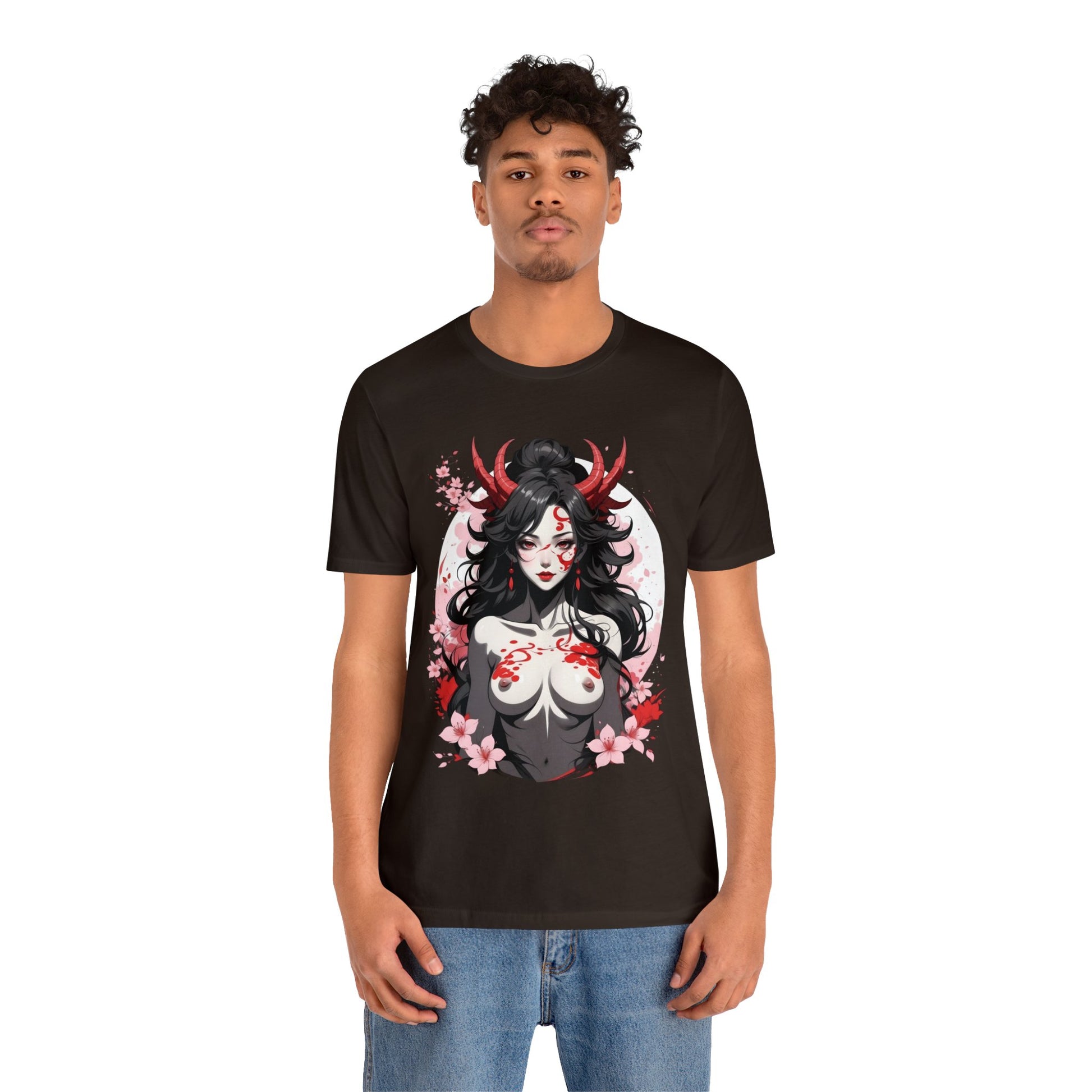 Kǎtōng Piàn - Oni Collection - Astaroth - Unisex Jersey Short Sleeve Tee Printify