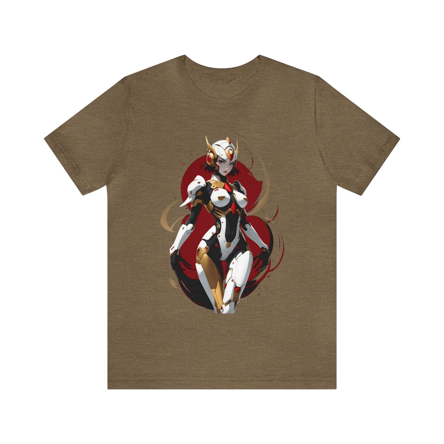 Kǎtōng Piàn - Mecha Girl Collection - Charlotte - Unisex Jersey Short Sleeve Tee Printify
