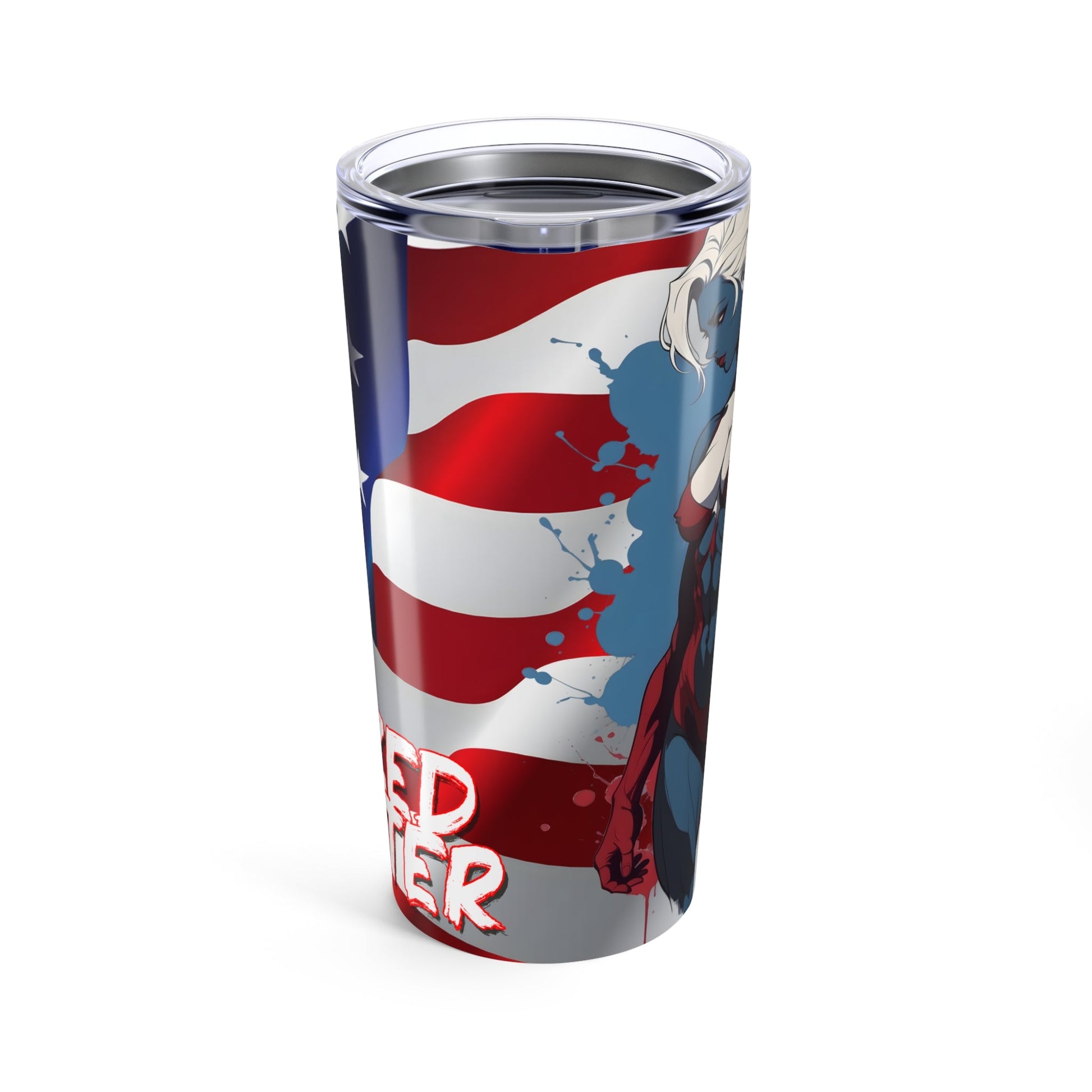 Prized Fighter Thunderstrike Tumbler 20oz Printify