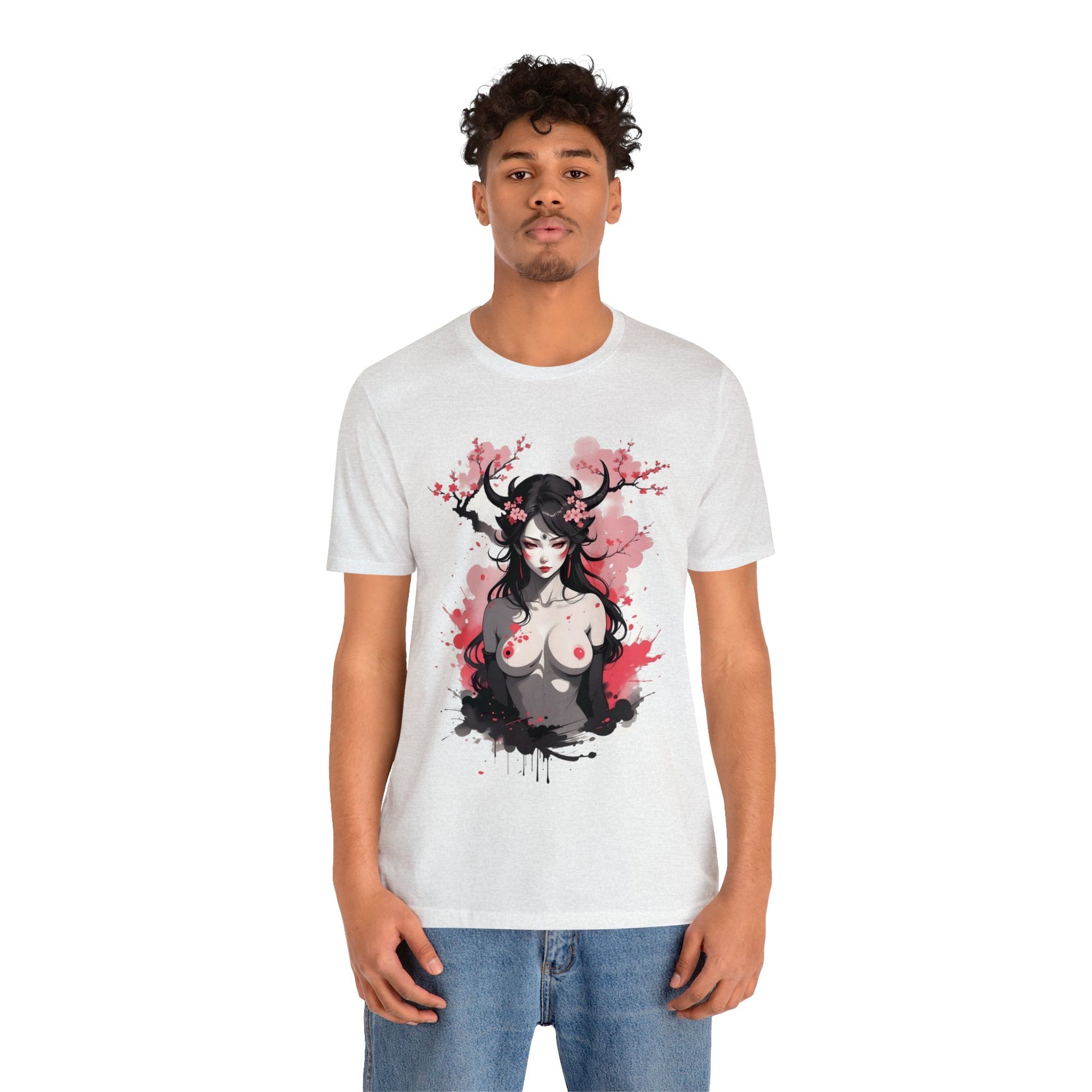 Kǎtōng Piàn - Oni Collection - Ajatar - Unisex Jersey Short Sleeve Tee Printify