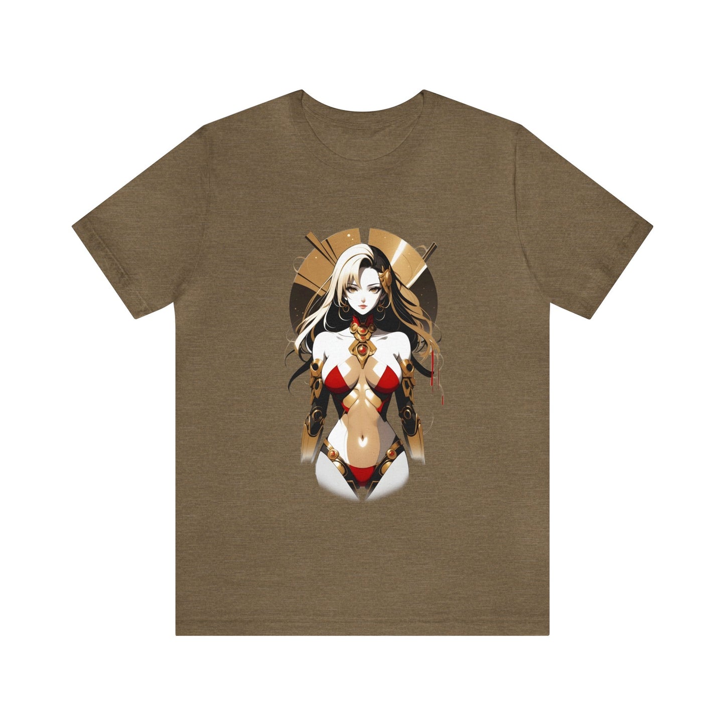 Kǎtōng Piàn - Mecha Girl Collection - Eleanor - Unisex Jersey Short Sleeve Tee Printify
