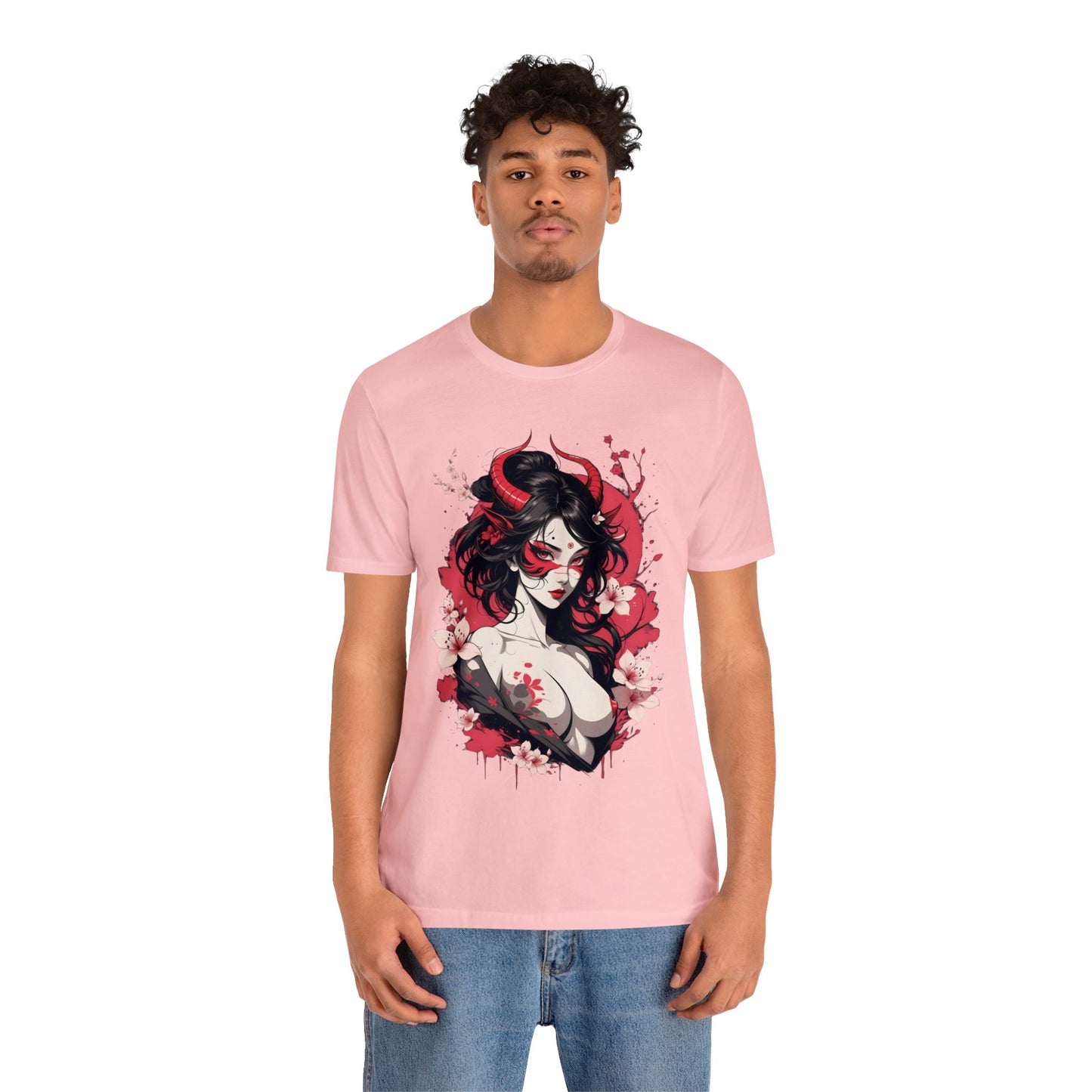 Kǎtōng Piàn - Oni Collection - Alecto - Unisex Jersey Short Sleeve Tee Printify