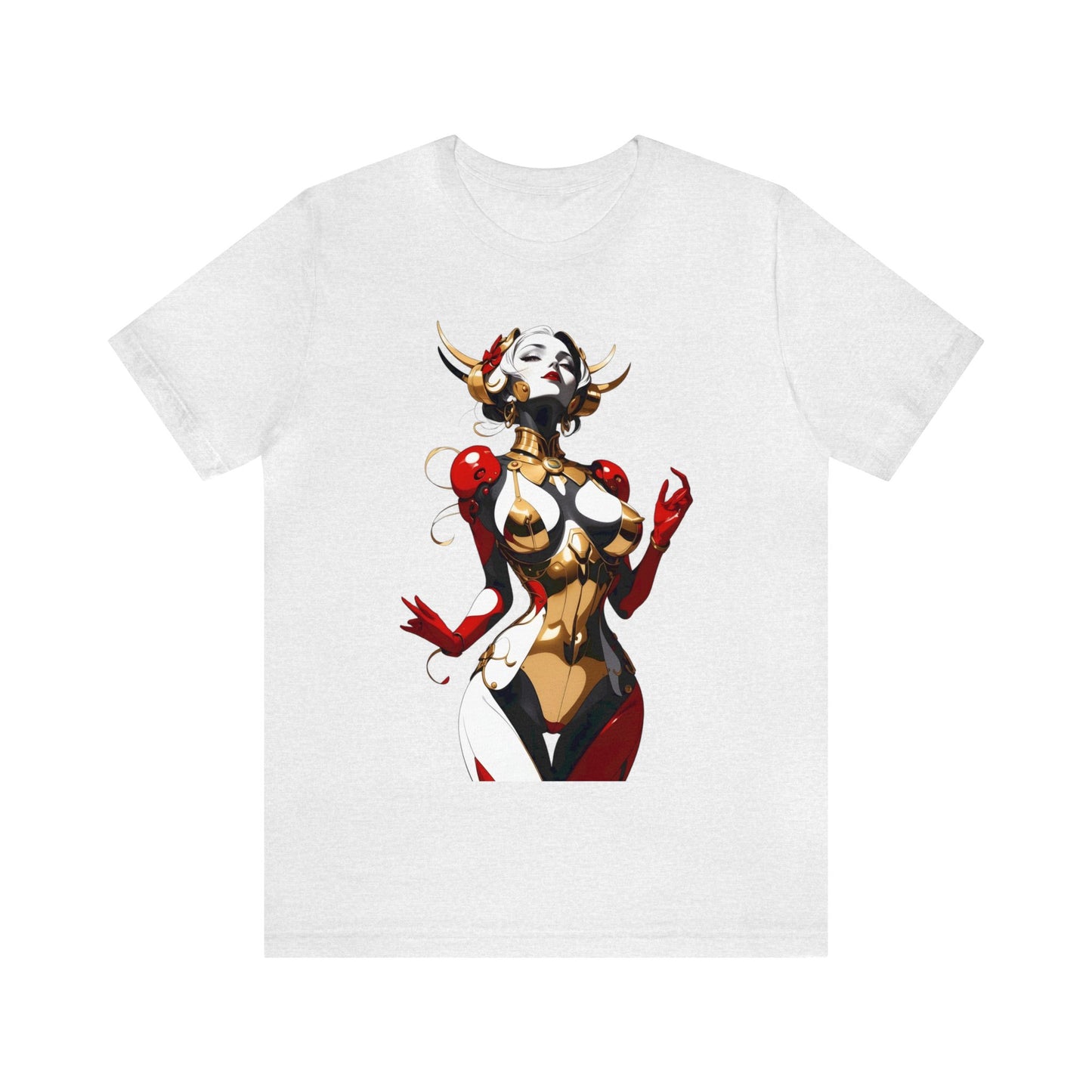 Kǎtōng Piàn - Mecha Girl Collection - Sophia - Unisex Jersey Short Sleeve Tee Printify