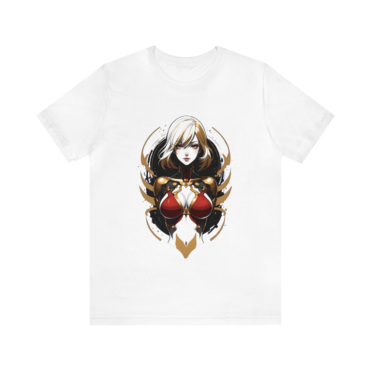 Kǎtōng Piàn - Mecha Girl Collection - Chloé - Unisex Jersey Short Sleeve Tee Printify