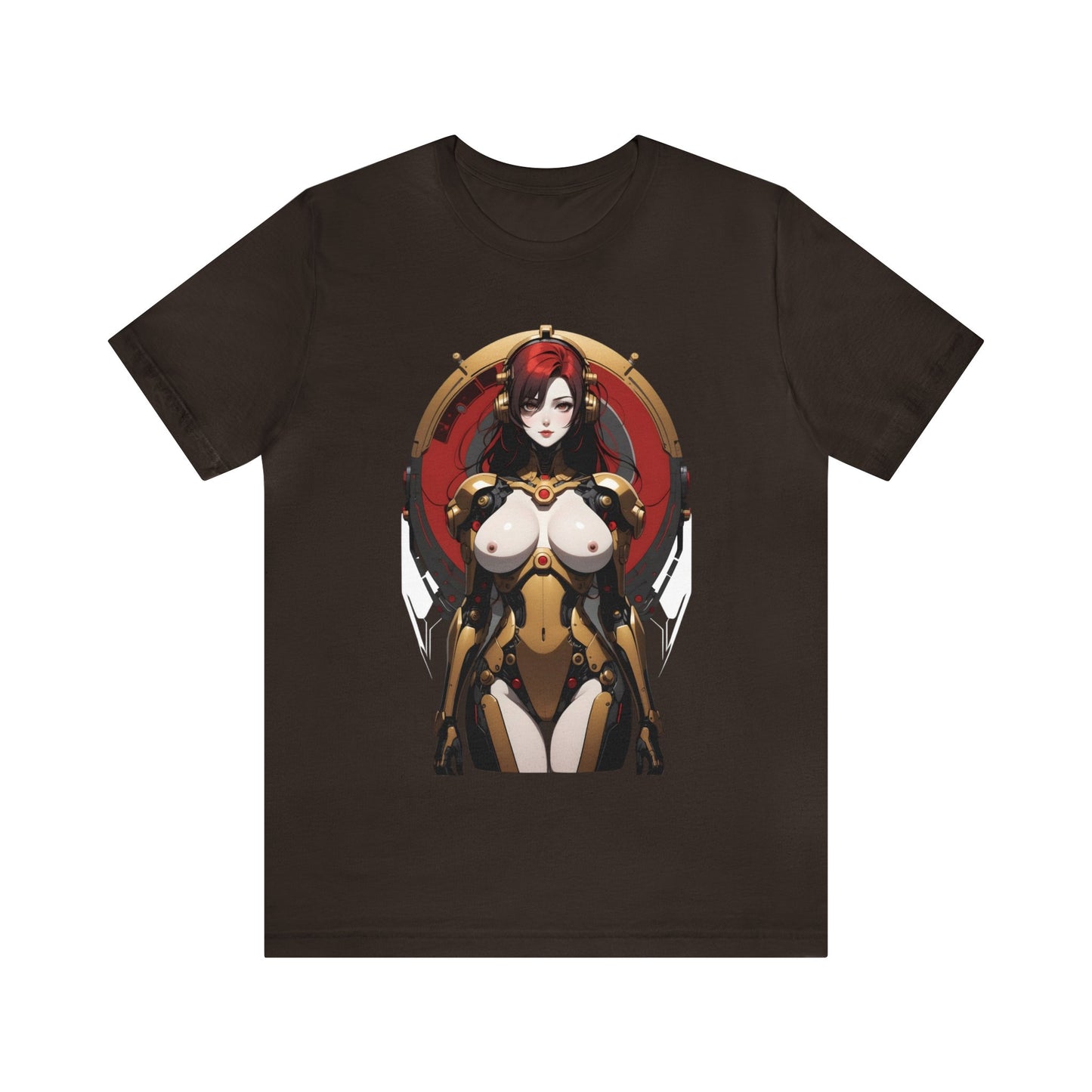 Kǎtōng Piàn - Mecha Girl Collection - Eliana - Unisex Jersey Short Sleeve Tee Printify
