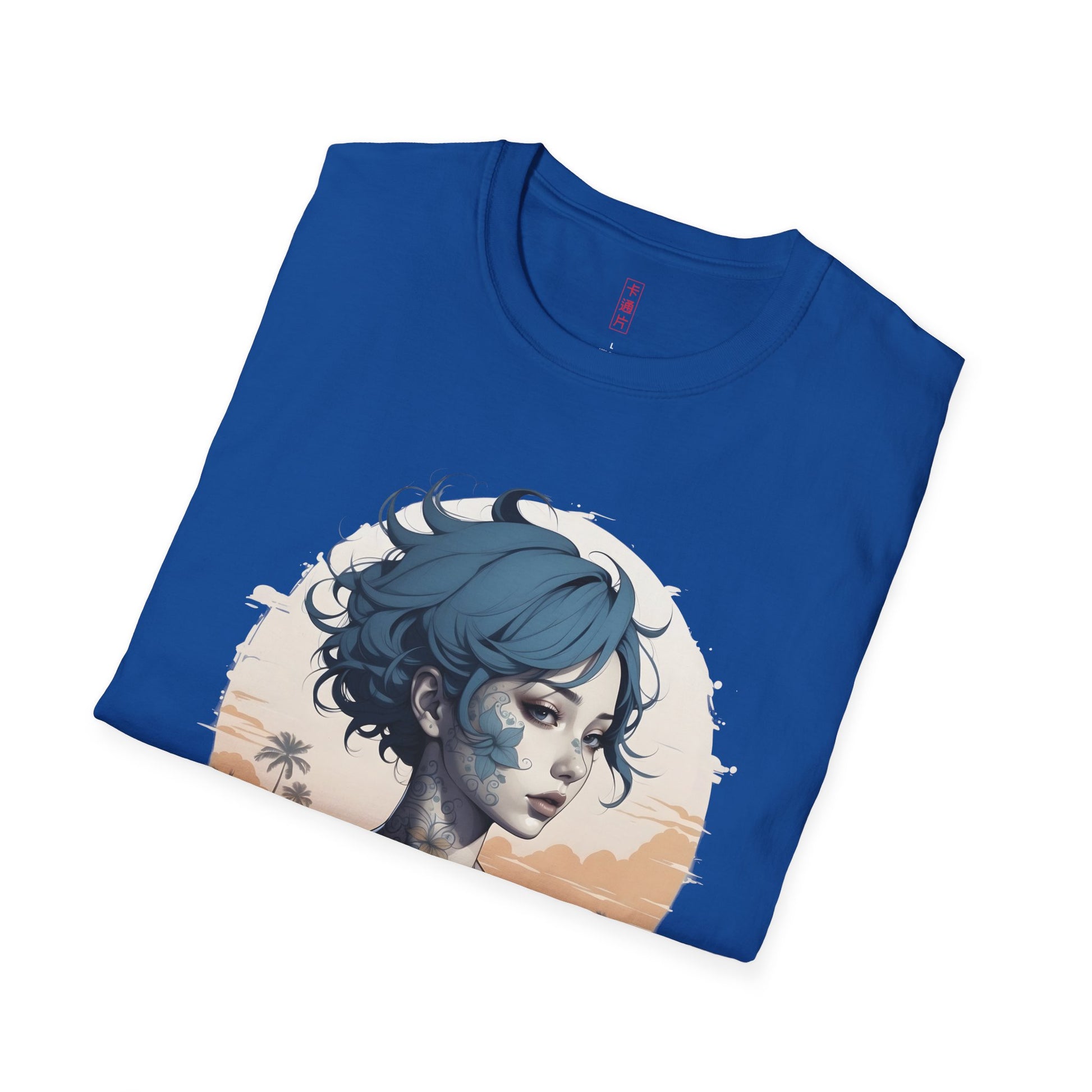 Kǎtōng Piàn - California Love Collection - 041 - Unisex Softstyle T-Shirt Printify
