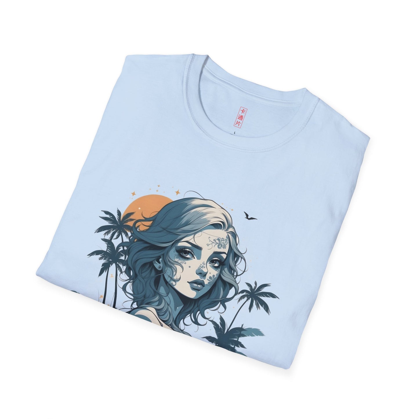Kǎtōng Piàn - California Love Collection - 013 - Unisex Softstyle T-Shirt Printify