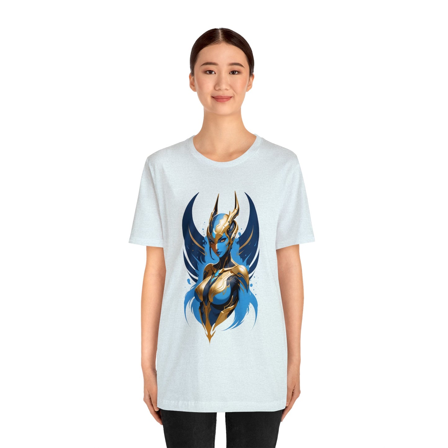 Kǎtōng Piàn - The Lotus Collection - Blythe - Unisex Jersey Short Sleeve Tee Printify