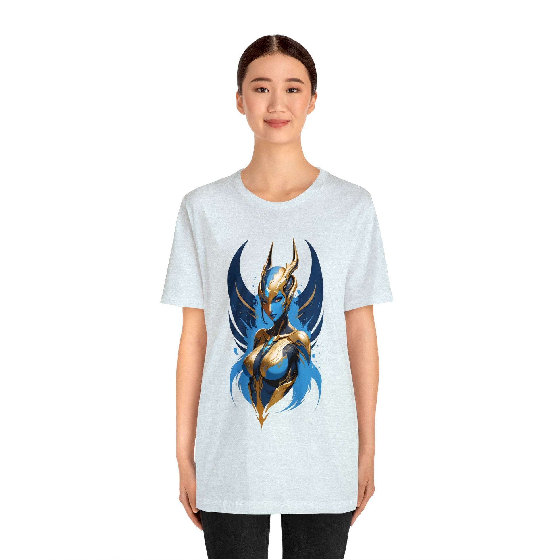 Kǎtōng Piàn - The Lotus Collection - Blythe - Unisex Jersey Short Sleeve Tee Printify