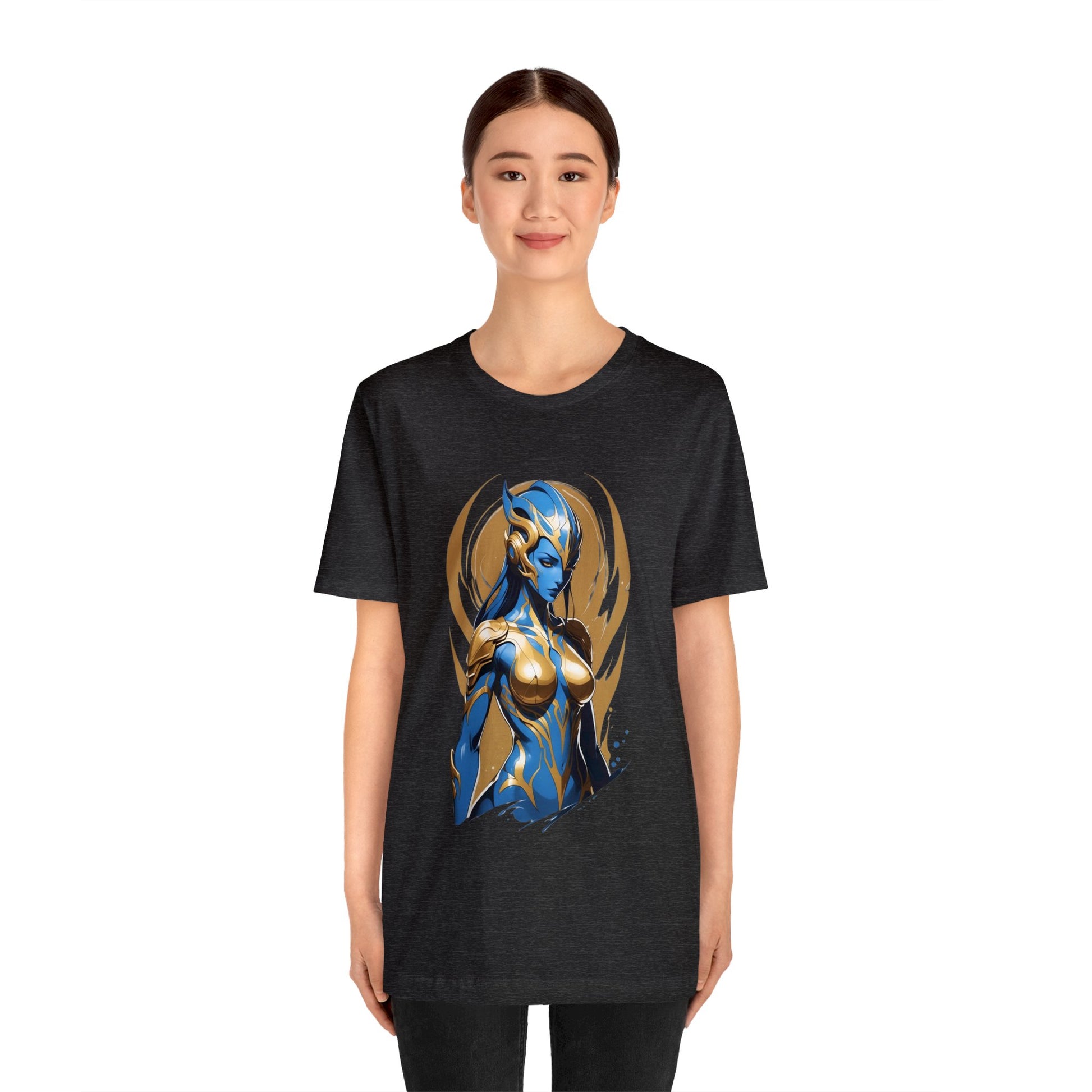 Kǎtōng Piàn - The Lotus Collection - Erzilia - Unisex Jersey Short Sleeve Tee Printify