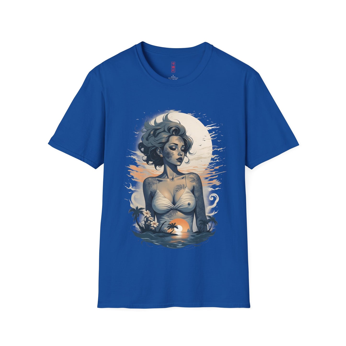 Kǎtōng Piàn - California Love Collection - 009 - Unisex Softstyle T-Shirt Printify