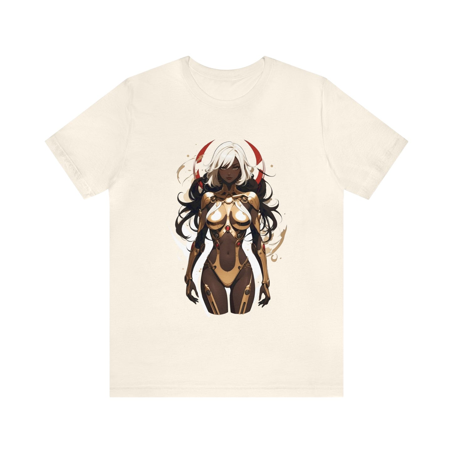 Kǎtōng Piàn - Mecha Girl Collection - Elizabeth - Unisex Jersey Short Sleeve Tee Printify