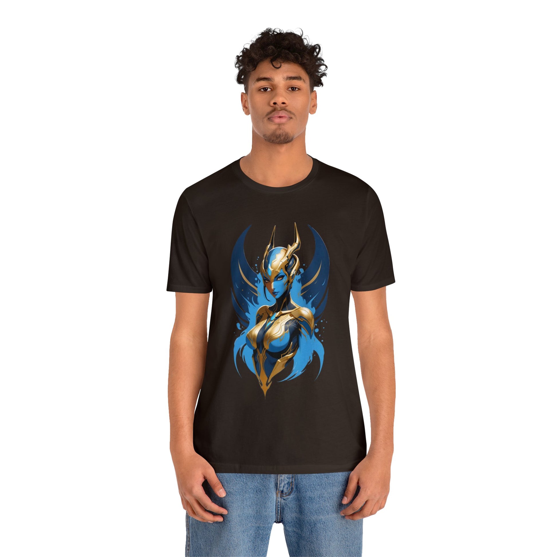Kǎtōng Piàn - The Lotus Collection - Blythe - Unisex Jersey Short Sleeve Tee Printify