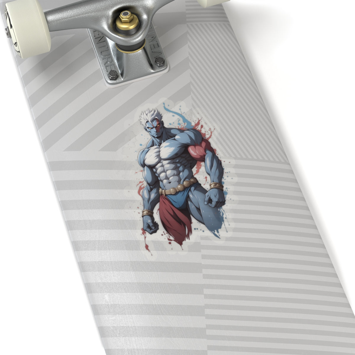 Prized Fighter Crimson Juggernaut Sticker Printify
