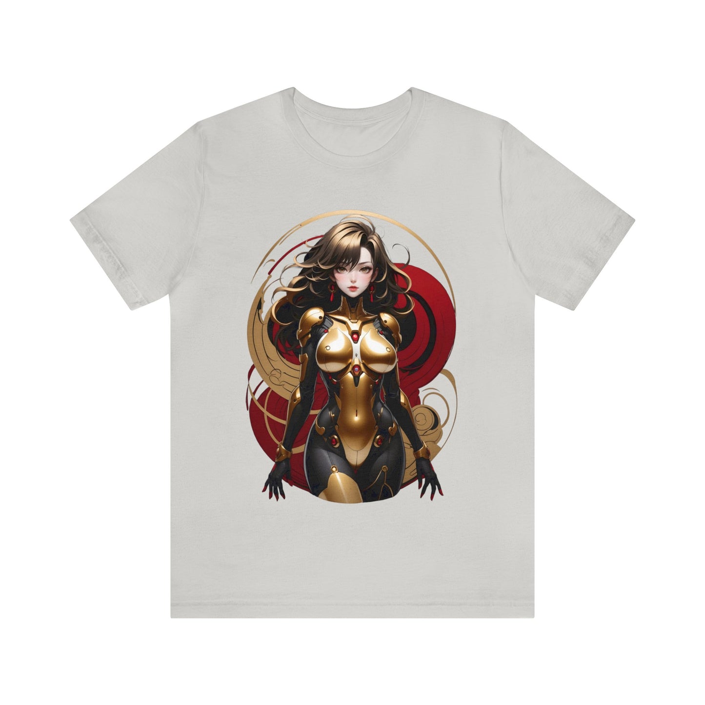 Kǎtōng Piàn - Mecha Girl Collection - Ava - Unisex Jersey Short Sleeve Tee Printify