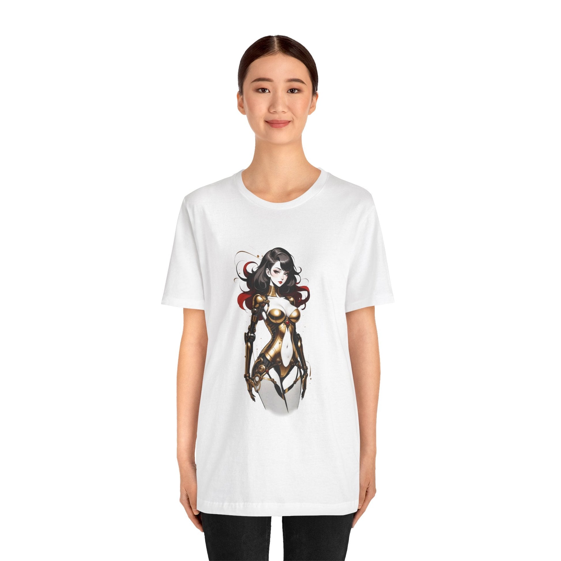 Gina Unisex Jersey Short Sleeve Tee Printify