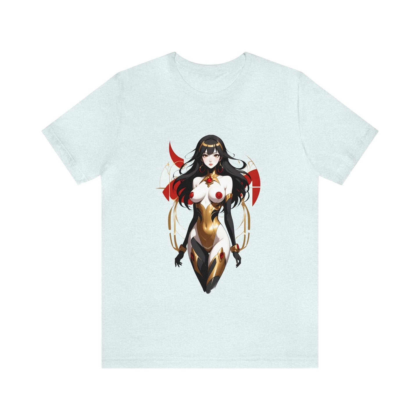 Kǎtōng Piàn - Mecha Girl Collection - Kinsley - Unisex Jersey Short Sleeve Tee Printify