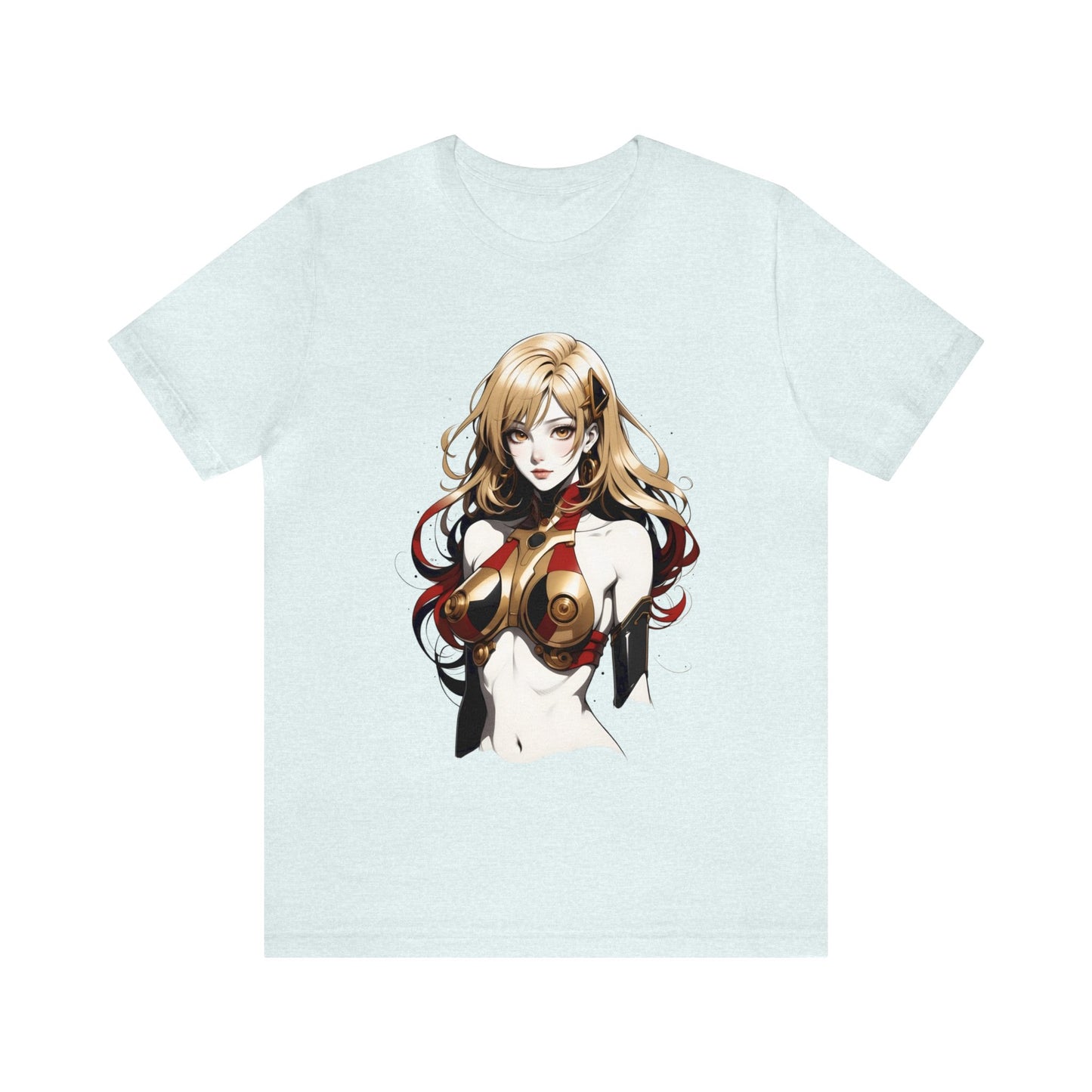 Kǎtōng Piàn - Mecha Girl Collection - Evelyn - Unisex Jersey Short Sleeve Tee Printify