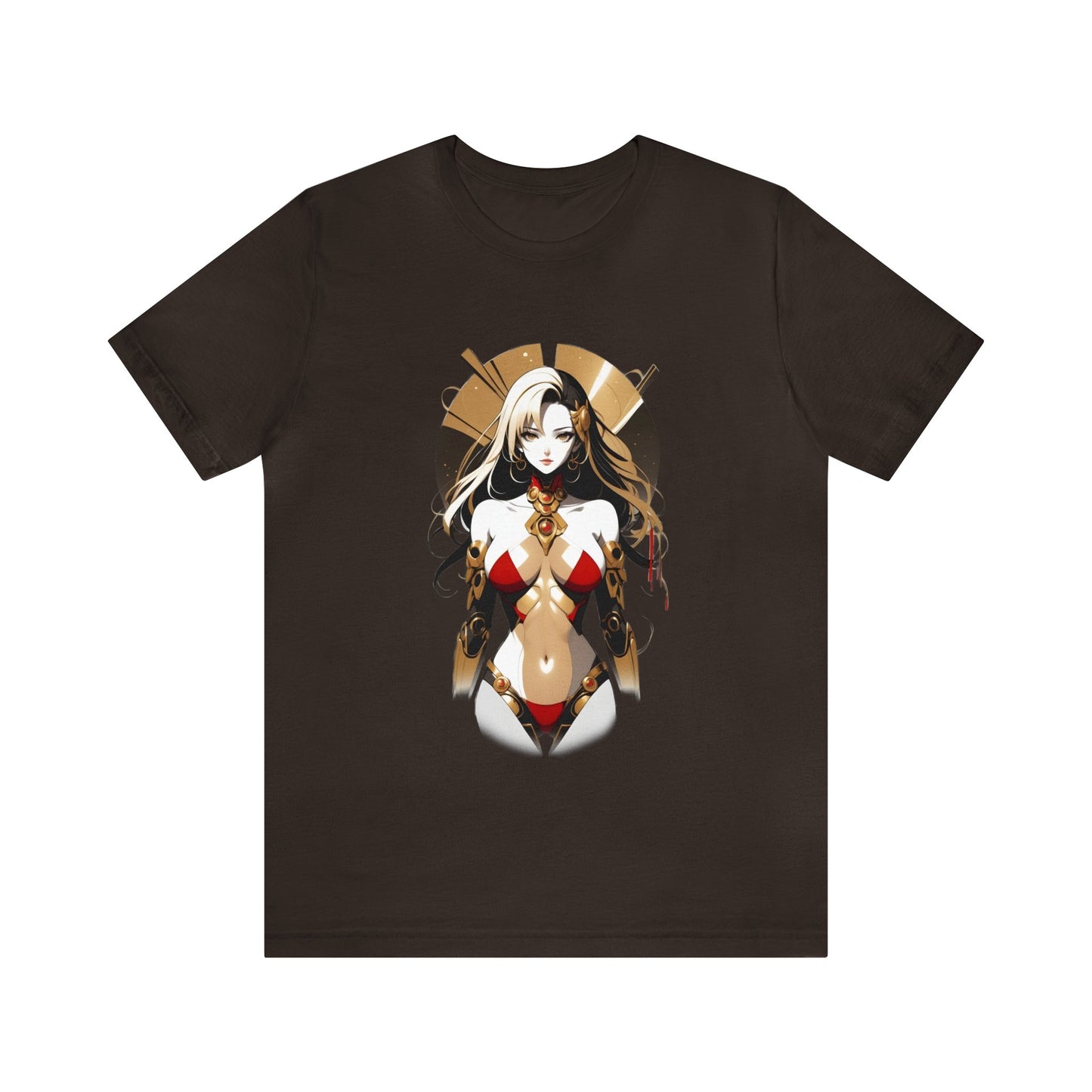 Kǎtōng Piàn - Mecha Girl Collection - Eleanor - Unisex Jersey Short Sleeve Tee Printify