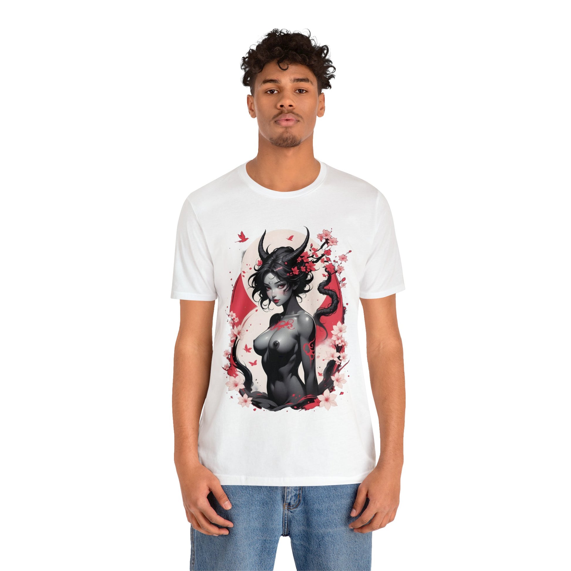 Kǎtōng Piàn - Oni Collection - Cheshmak - Unisex Jersey Short Sleeve Tee Printify