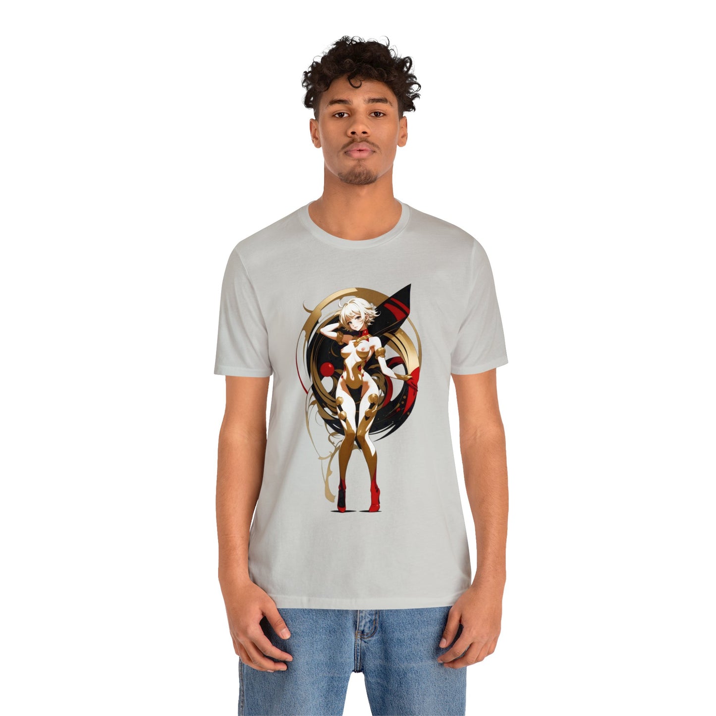 Kǎtōng Piàn - Mecha Girl Collection - Alice - Unisex Jersey Short Sleeve Tee Printify