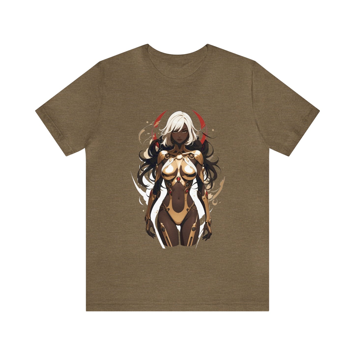Kǎtōng Piàn - Mecha Girl Collection - Elizabeth - Unisex Jersey Short Sleeve Tee Printify