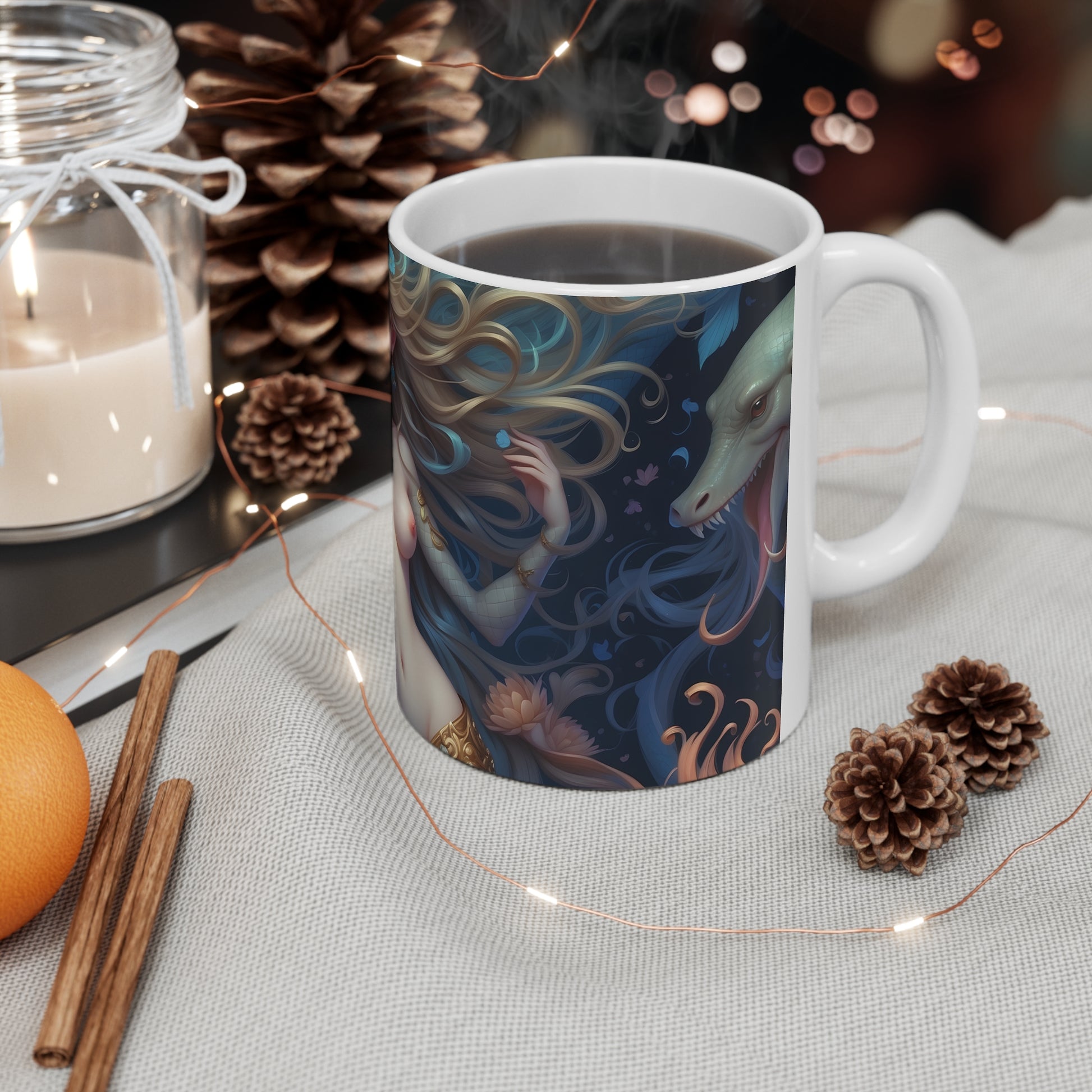 Kǎtōng Piàn - Mermaid Collection - 002 - Ceramic Mug Printify