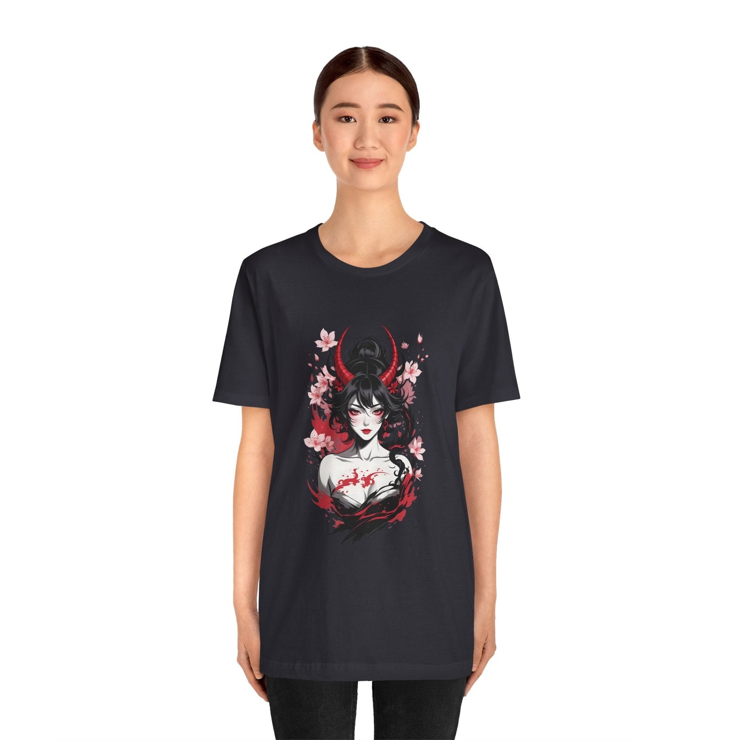 Kǎtōng Piàn - Oni Collection - Lamia - Unisex Jersey Short Sleeve Tee Printify