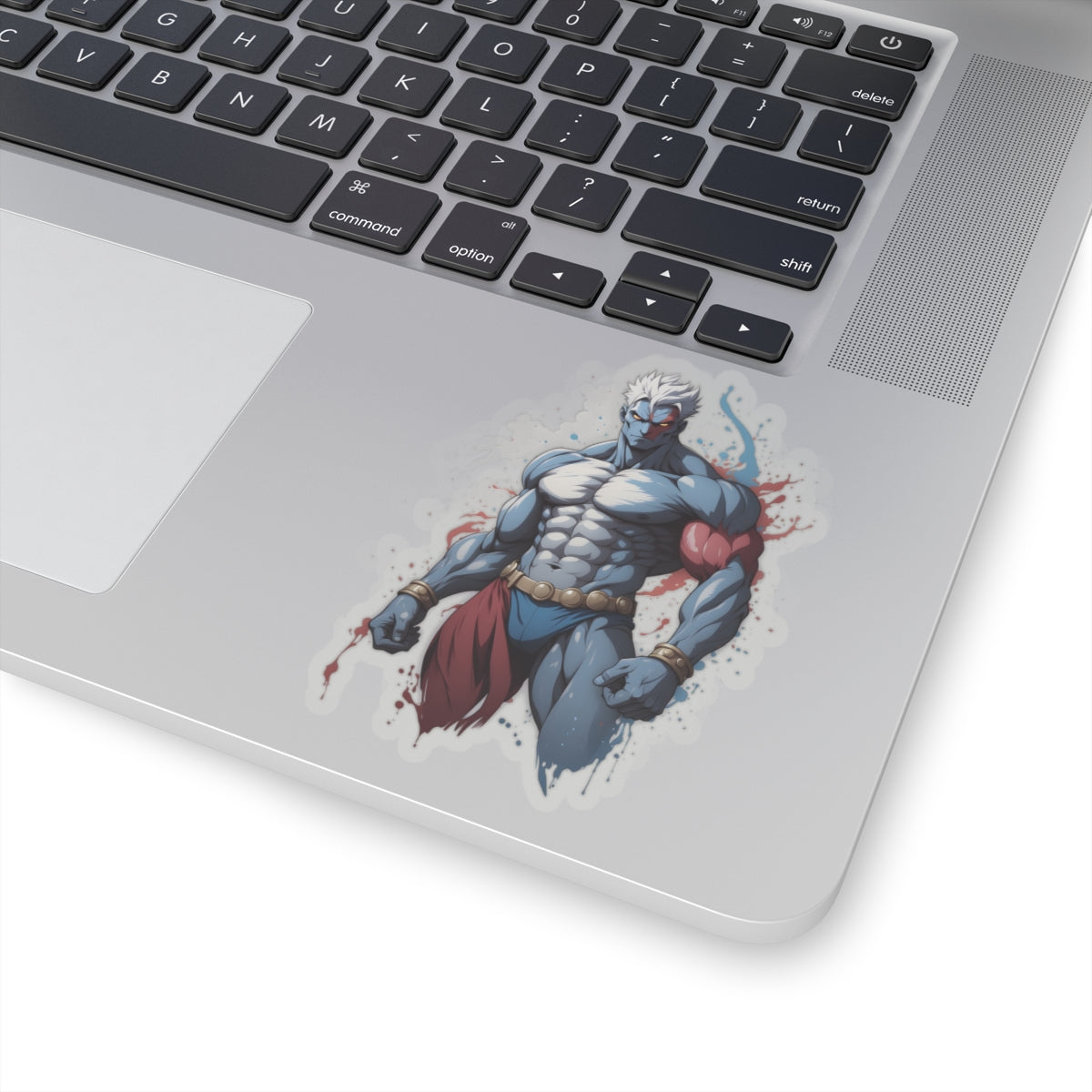 Prized Fighter Crimson Juggernaut Sticker Printify