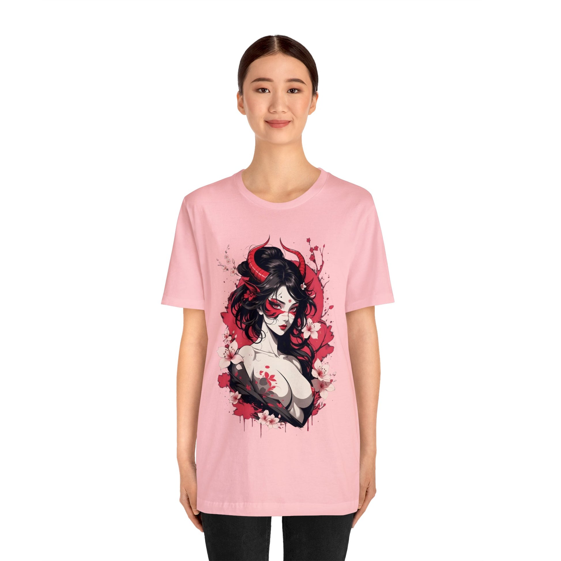 Kǎtōng Piàn - Oni Collection - Alecto - Unisex Jersey Short Sleeve Tee Printify