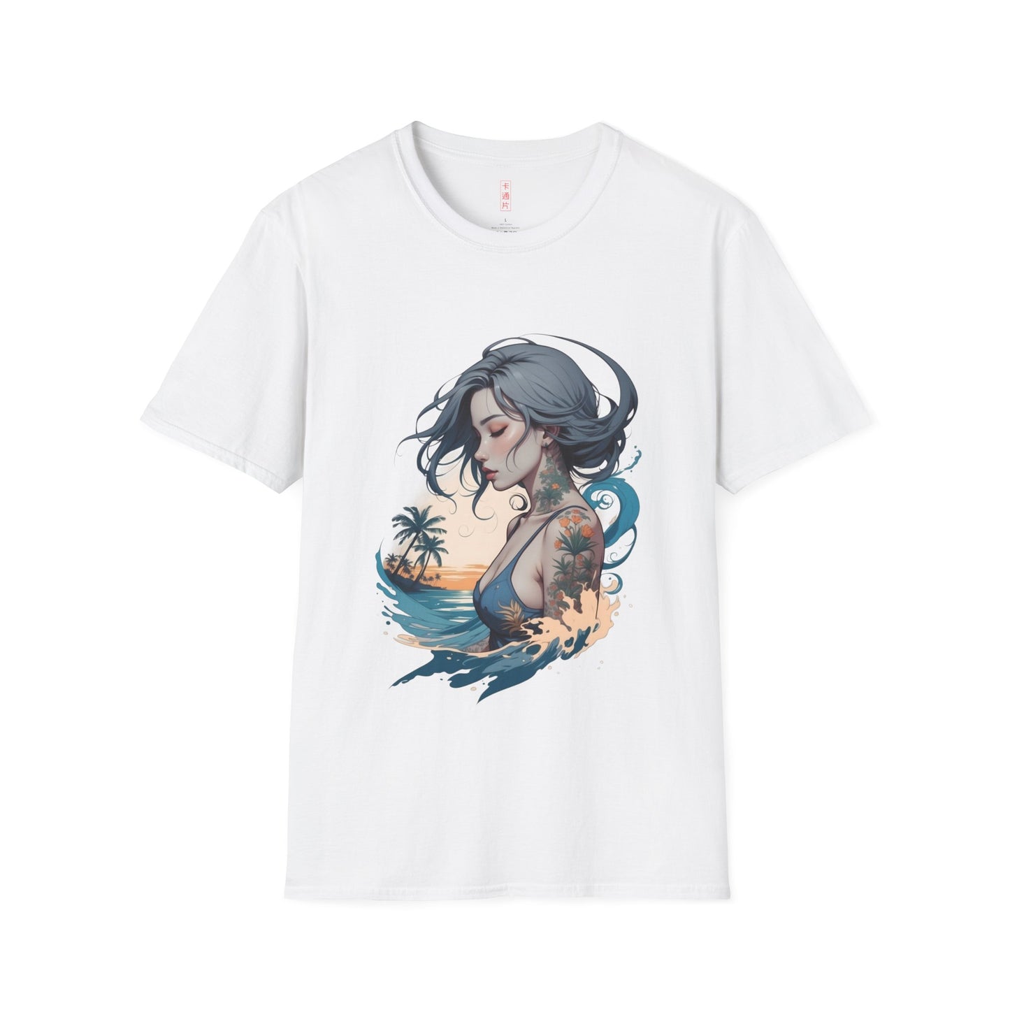 Kǎtōng Piàn - California Love Collection - 033 - Unisex Softstyle T-Shirt Printify