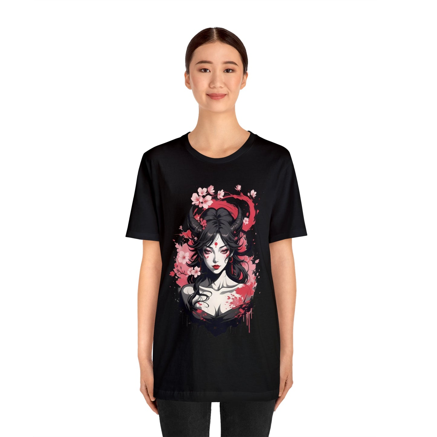 Kǎtōng Piàn - Oni Collection - Jahi - Unisex Jersey Short Sleeve Tee Printify