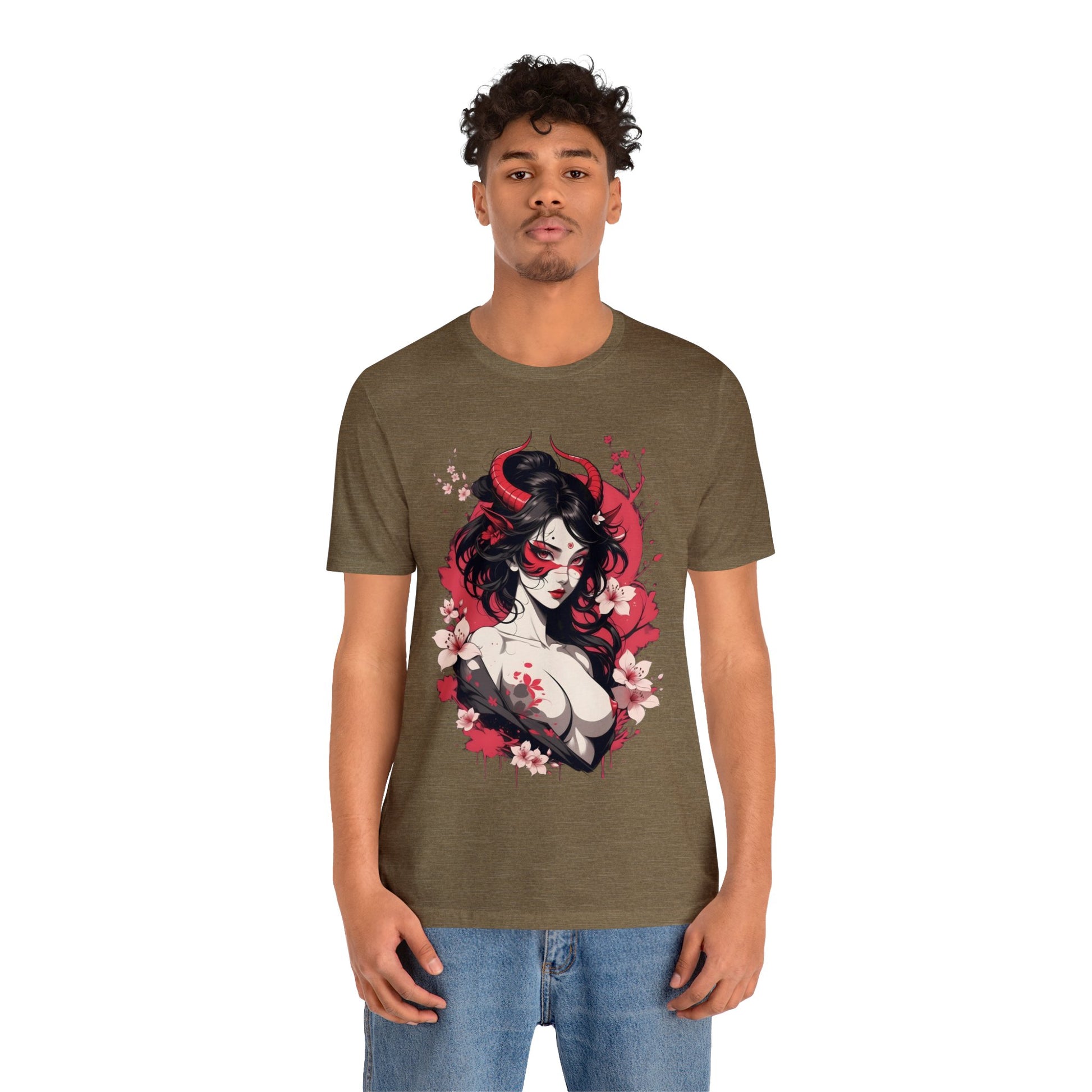 Kǎtōng Piàn - Oni Collection - Alecto - Unisex Jersey Short Sleeve Tee Printify