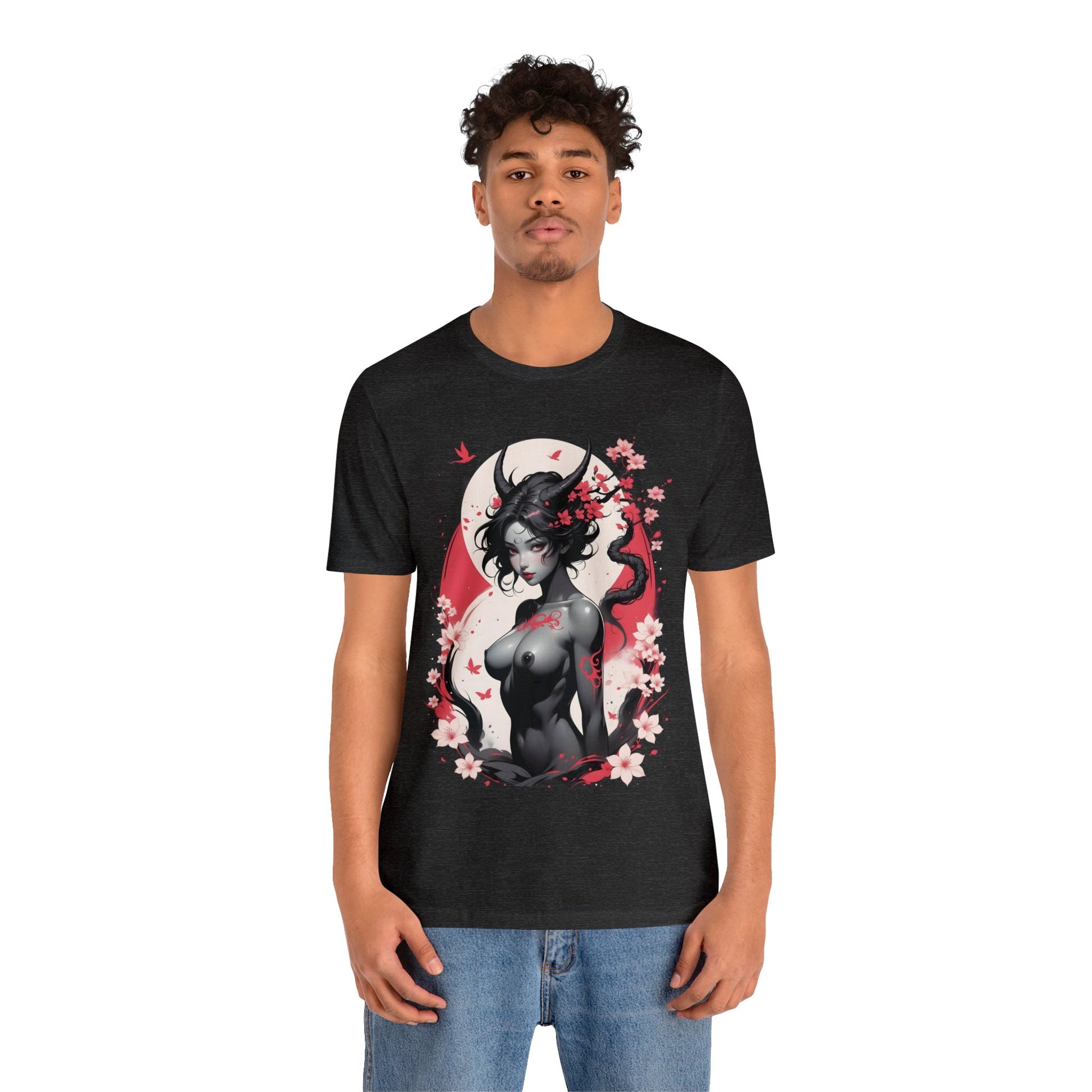 Kǎtōng Piàn - Oni Collection - Cheshmak - Unisex Jersey Short Sleeve Tee Printify