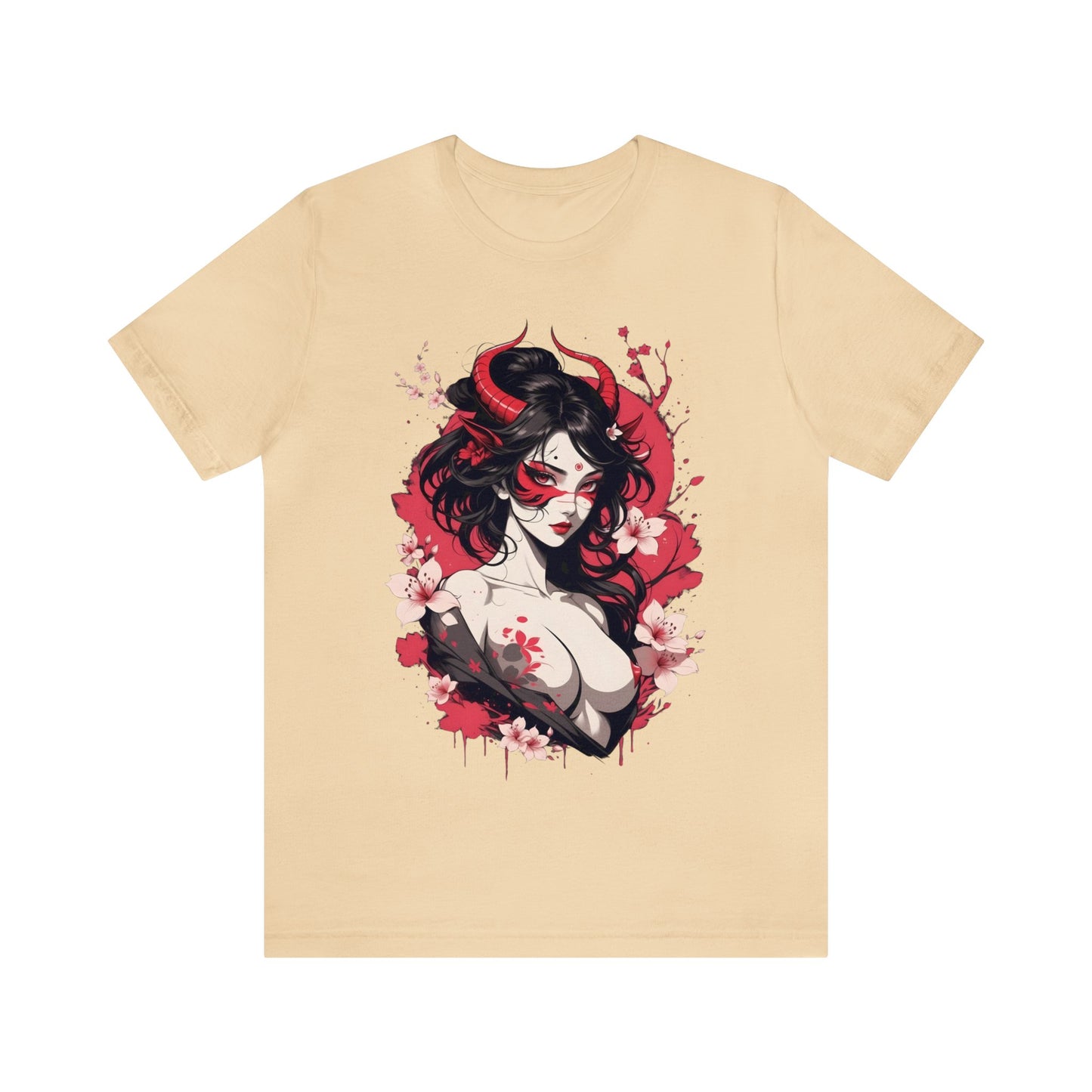 Kǎtōng Piàn - Oni Collection - Alecto - Unisex Jersey Short Sleeve Tee Printify