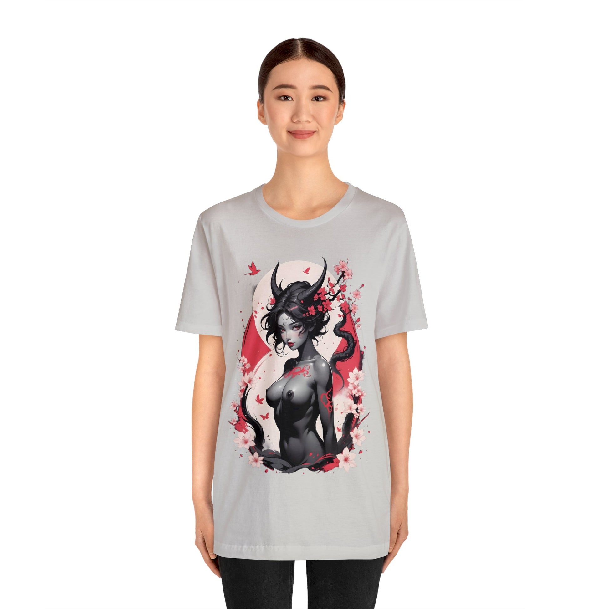 Kǎtōng Piàn - Oni Collection - Cheshmak - Unisex Jersey Short Sleeve Tee Printify