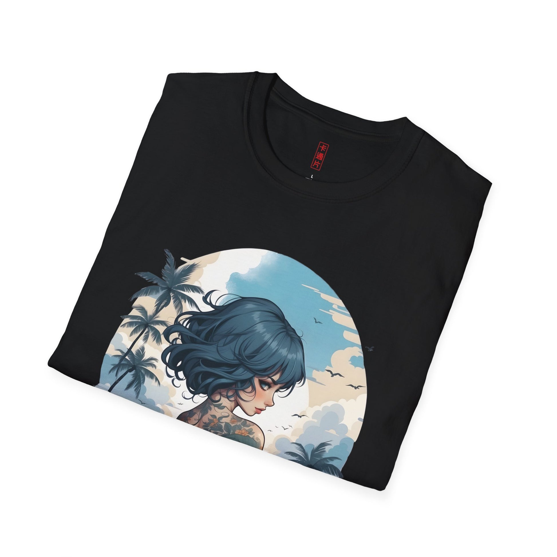 Kǎtōng Piàn - California Love Collection - 002 - Unisex Softstyle T-Shirt Printify