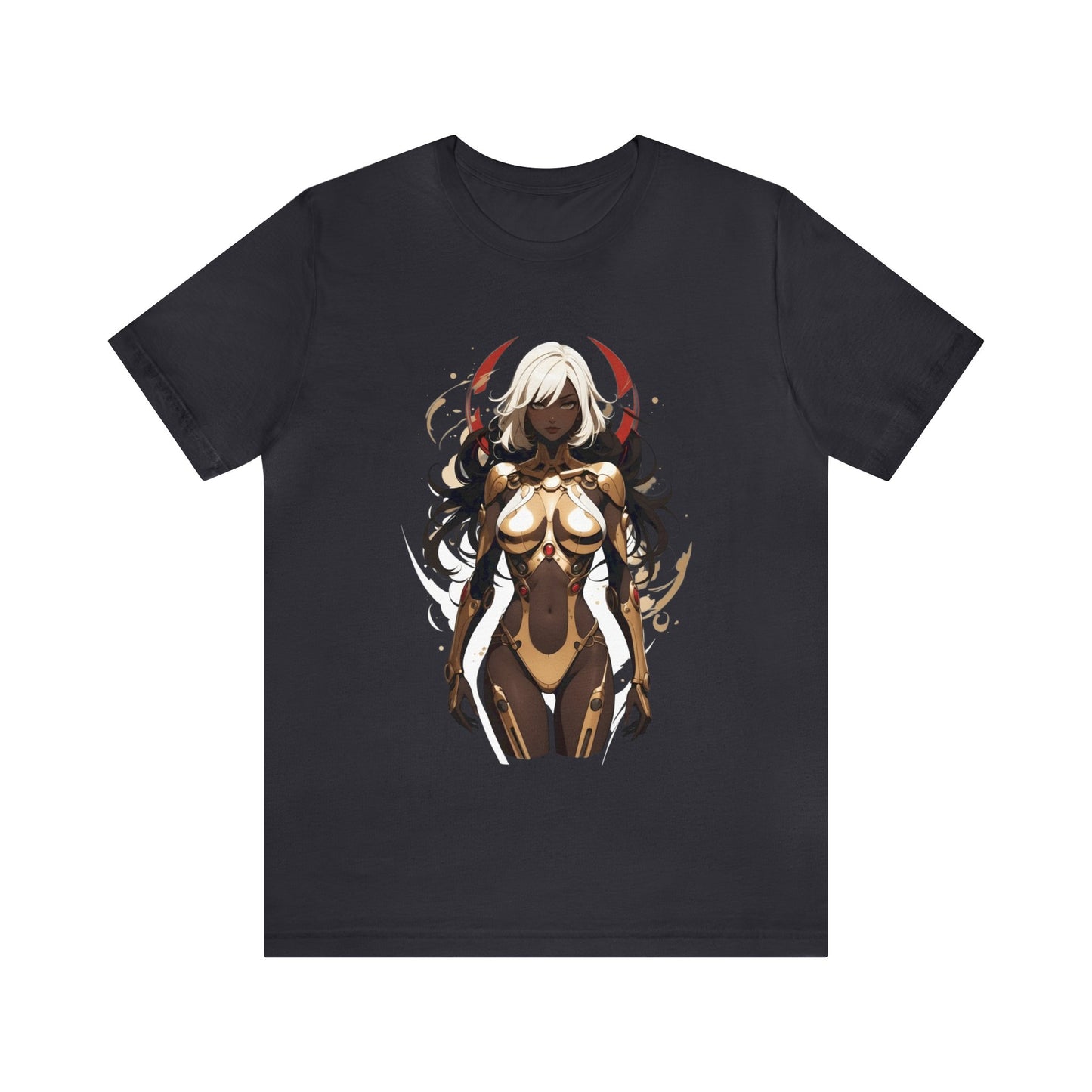 Kǎtōng Piàn - Mecha Girl Collection - Elizabeth - Unisex Jersey Short Sleeve Tee Printify