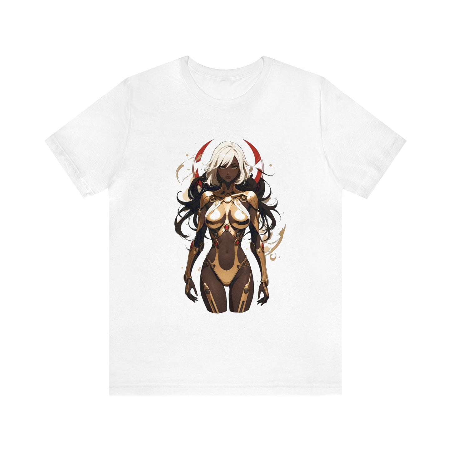 Kǎtōng Piàn - Mecha Girl Collection - Elizabeth - Unisex Jersey Short Sleeve Tee Printify