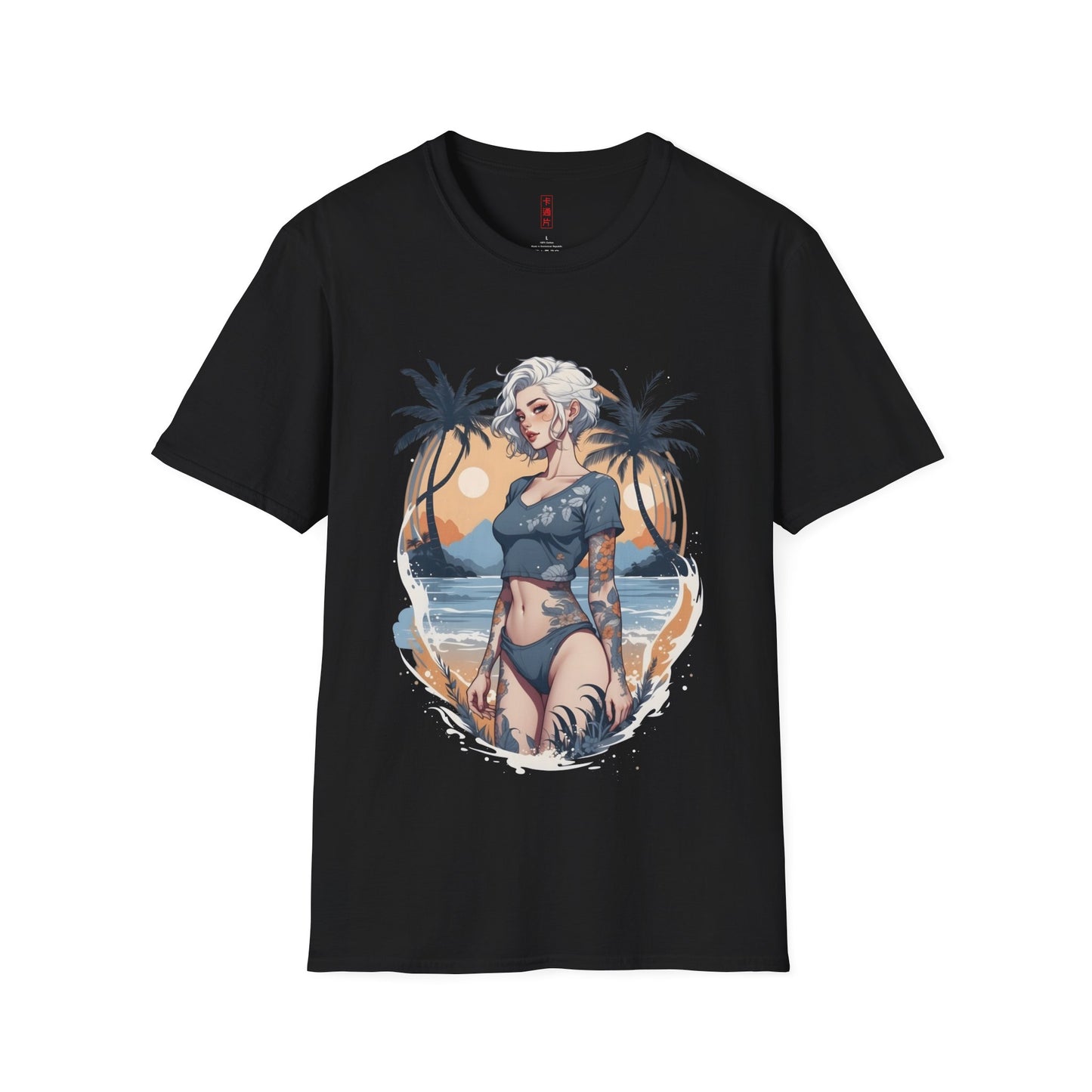Kǎtōng Piàn - California Love Collection - 045 - Unisex Softstyle T-Shirt Printify