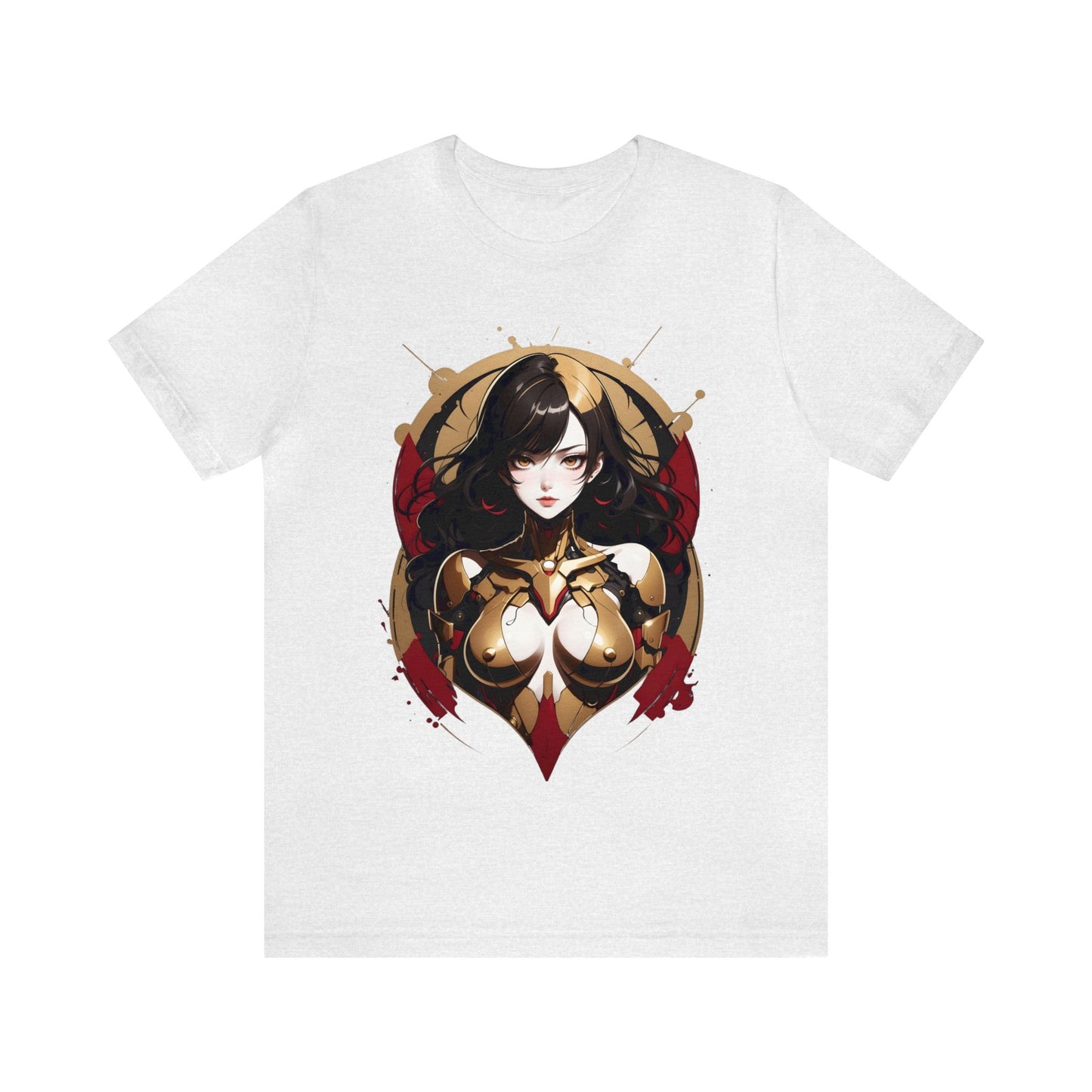 Kǎtōng Piàn - Mecha Girl Collection - Naomi - Unisex Jersey Short Sleeve Tee Printify