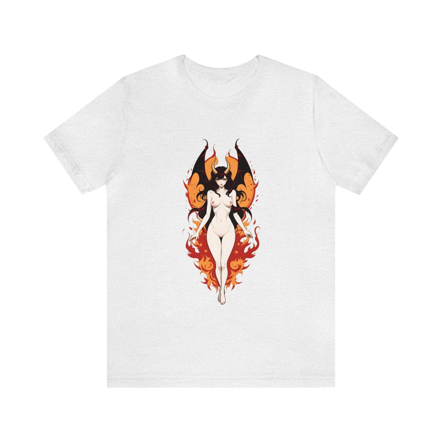 Kǎtōng Piàn - Devil Woman Collection - Akuji - Unisex Jersey Short Sleeve Tee Printify