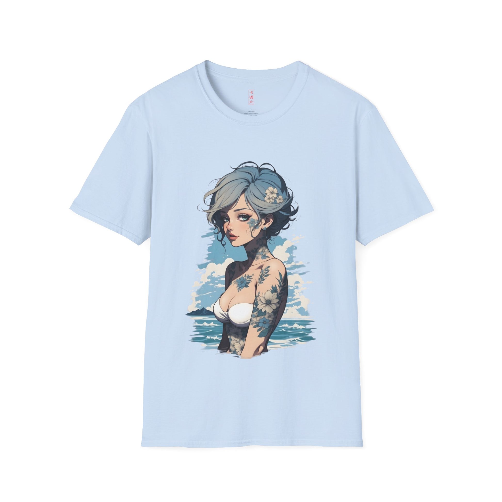 Kǎtōng Piàn - California Love Collection - 039 - Unisex Softstyle T-Shirt Printify