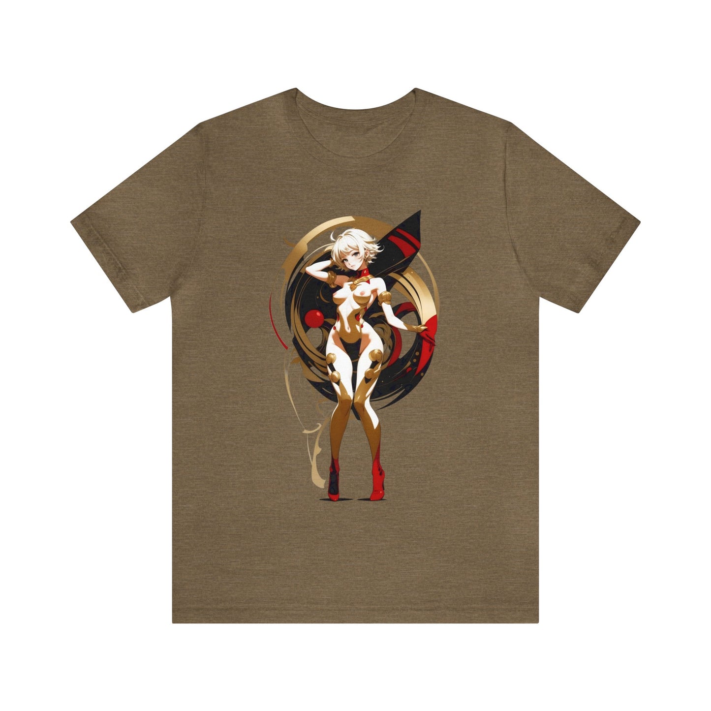 Kǎtōng Piàn - Mecha Girl Collection - Alice - Unisex Jersey Short Sleeve Tee Printify