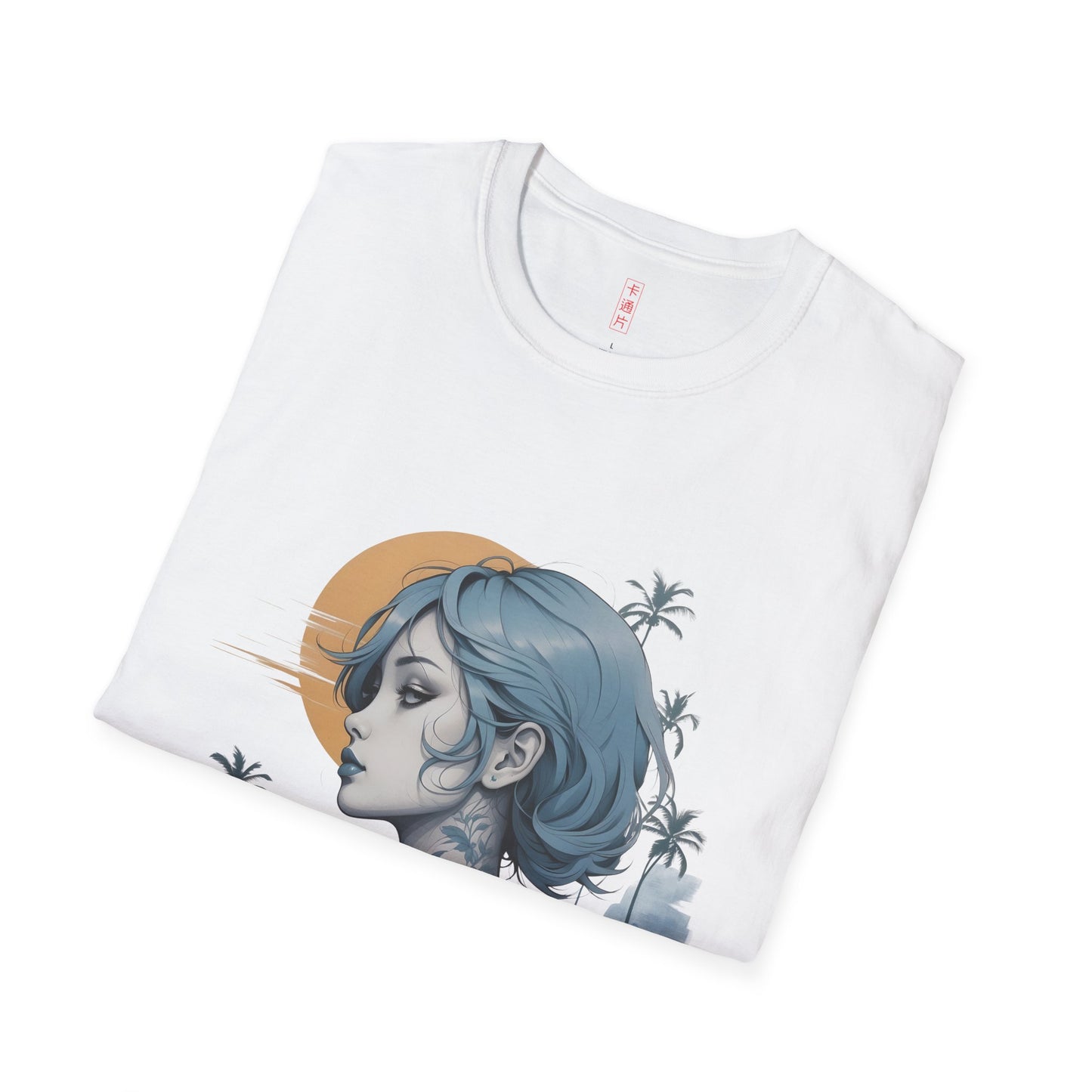 Kǎtōng Piàn - California Love Collection - 038 - Unisex Softstyle T-Shirt Printify