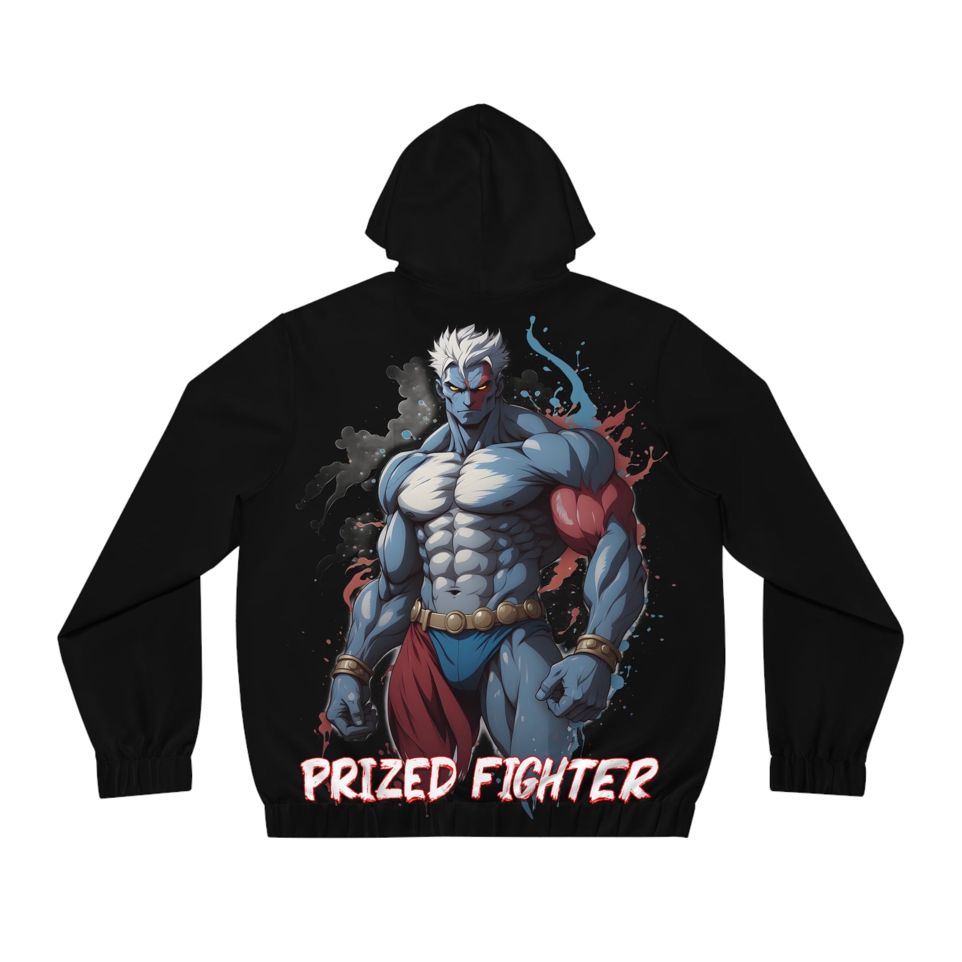 Prized Fighter Crimson Juggernaut Hoodie Printify