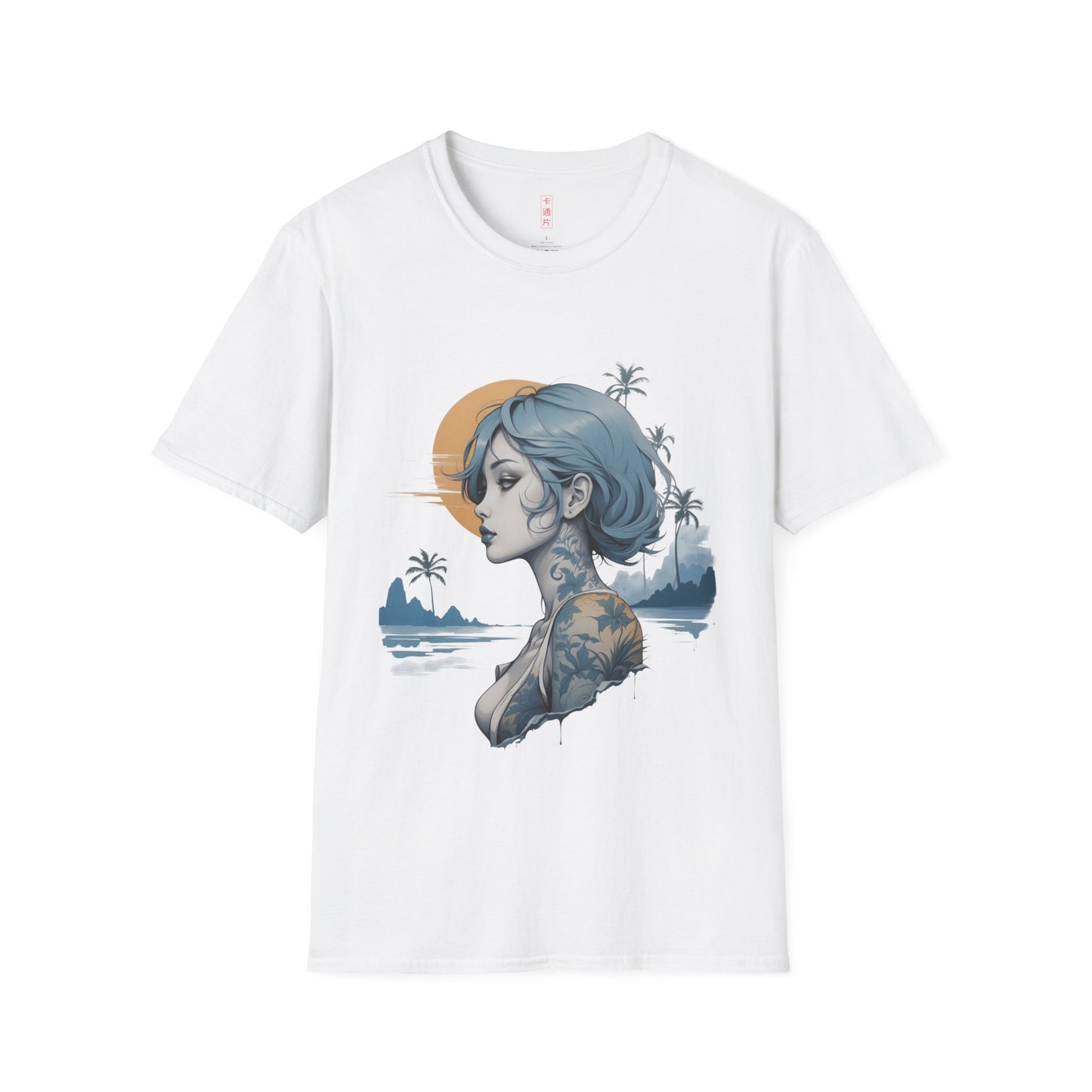 Kǎtōng Piàn - California Love Collection - 038 - Unisex Softstyle T-Shirt Printify